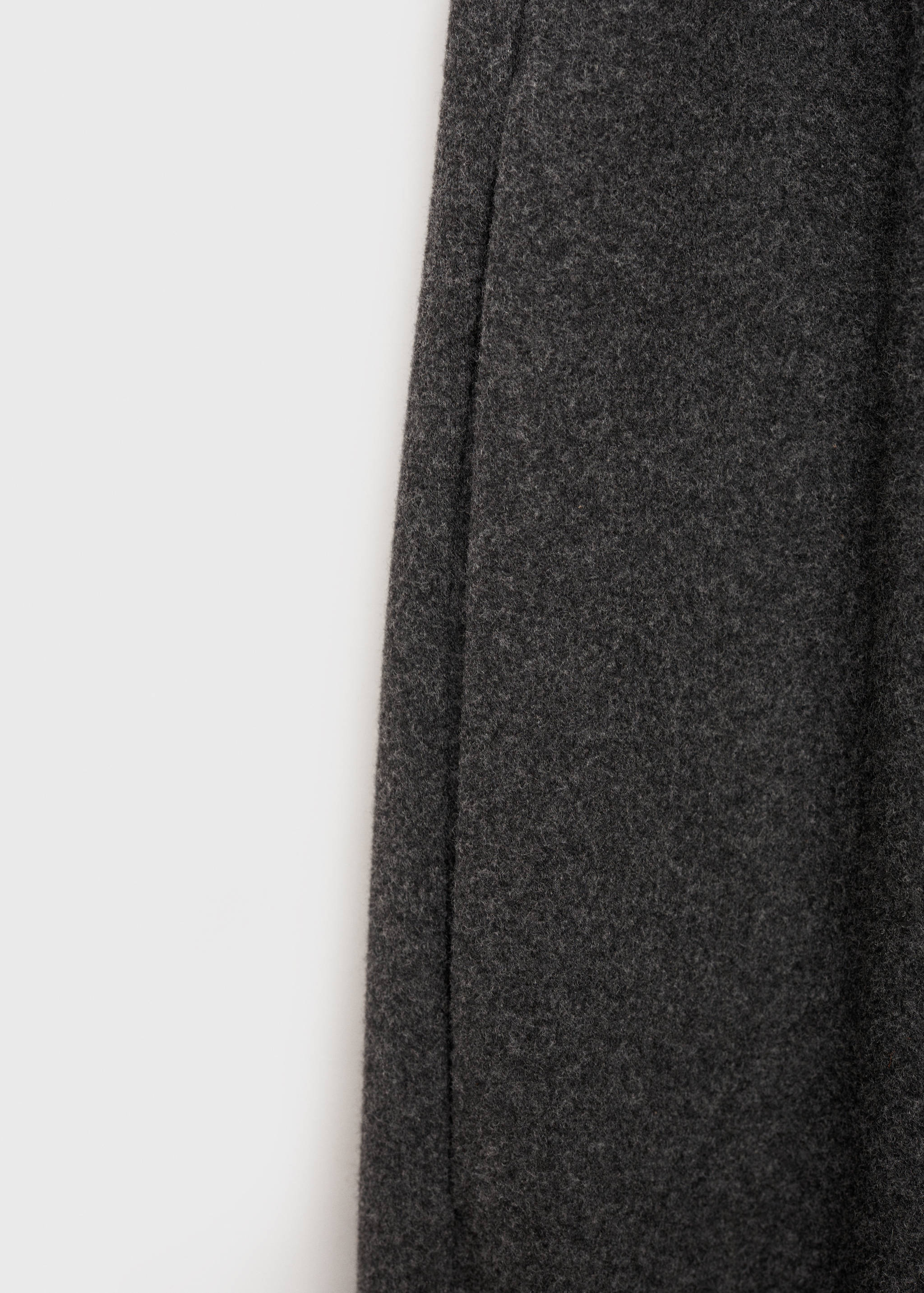 Flannel joggers with drawstring - Details of the article 0