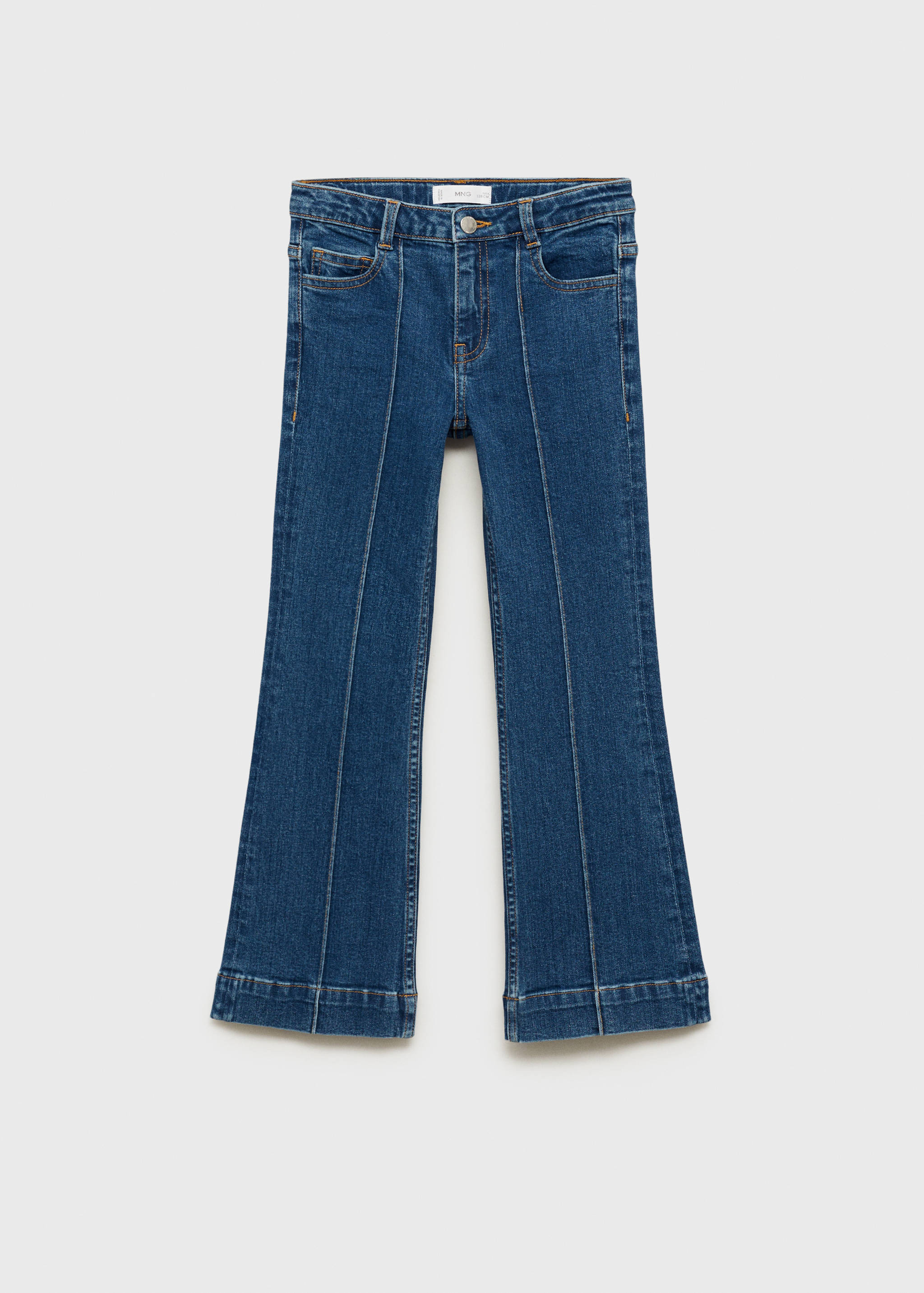 Flared Jeans mit Ziernähten - Artikel ohne Model