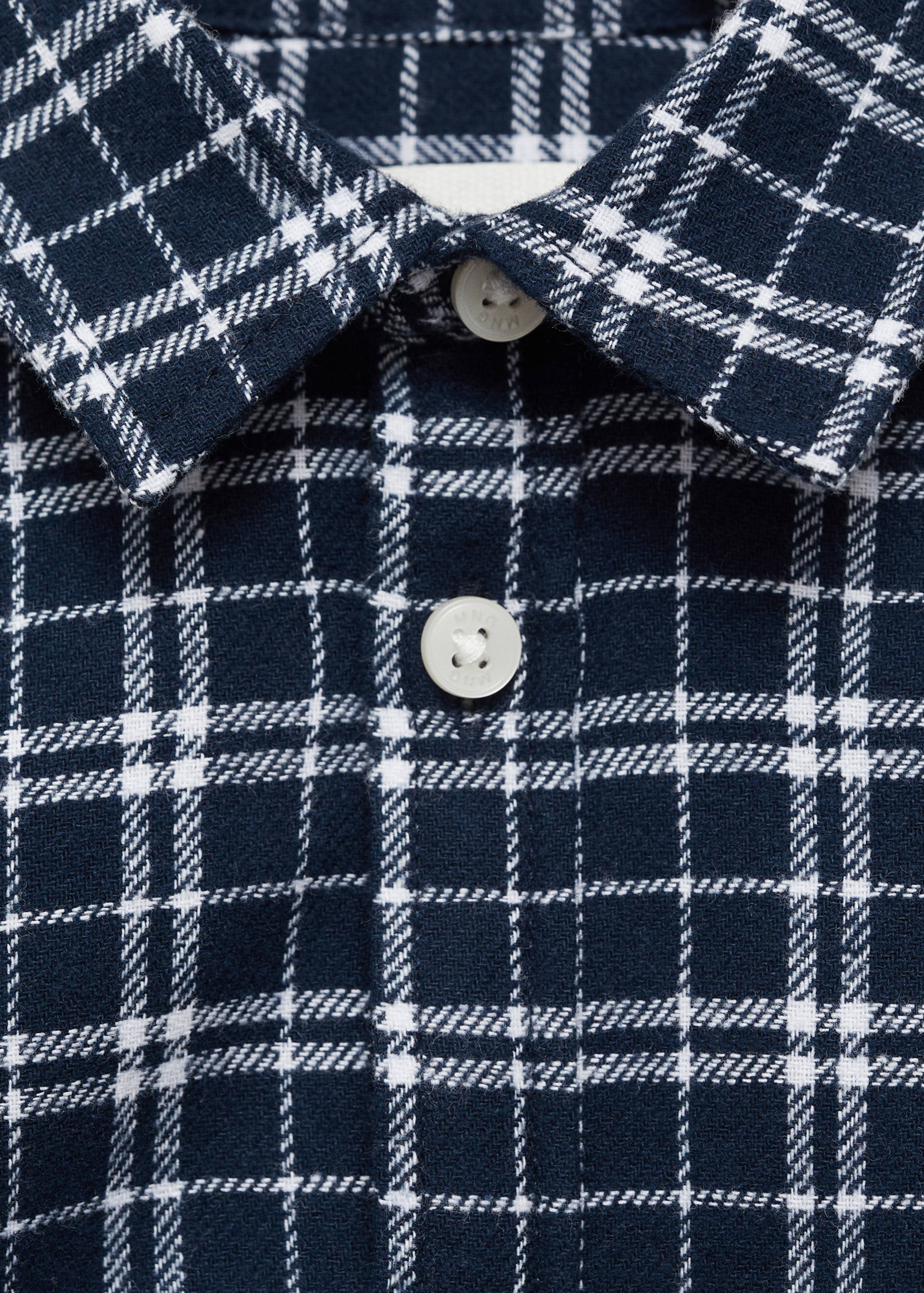 Kariertes Baumwollhemd - Detail des Artikels 8