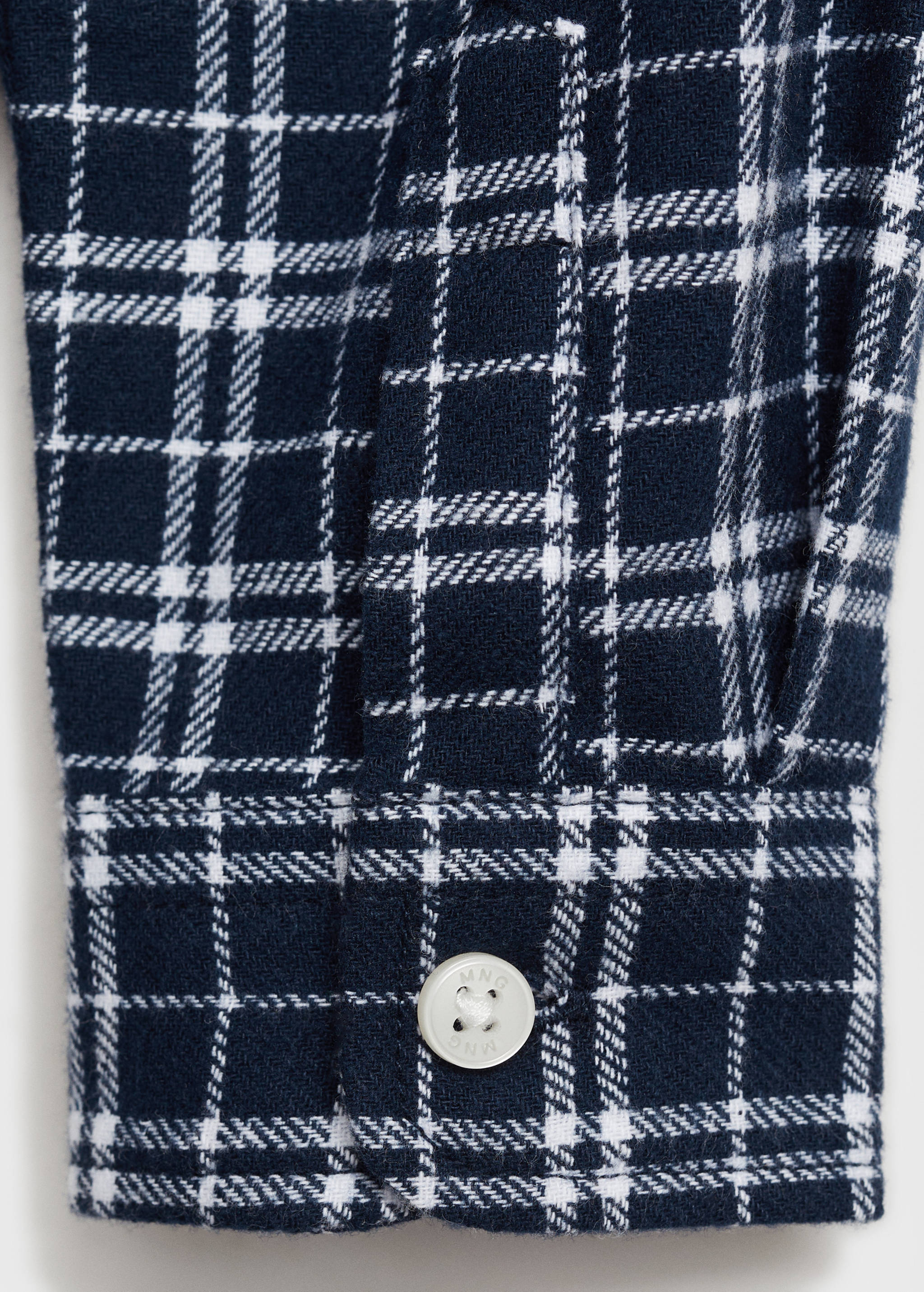 Kariertes Baumwollhemd - Detail des Artikels 0