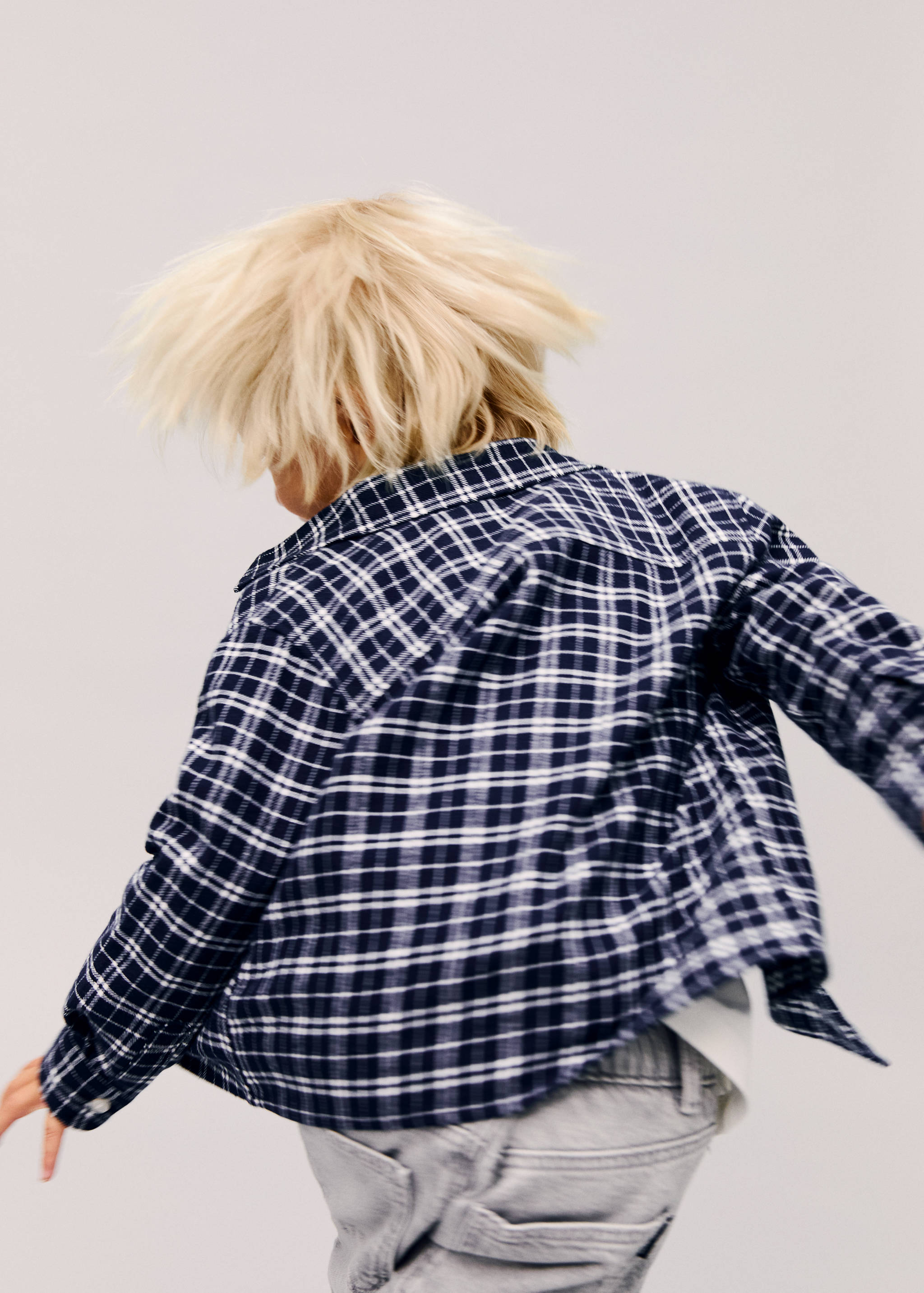 Kariertes Baumwollhemd - Detail des Artikels 5