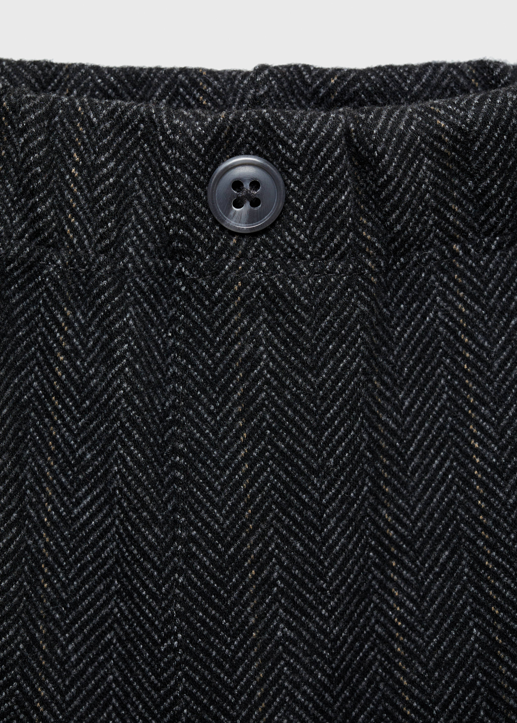 Straight striped trousers - Details of the article 8