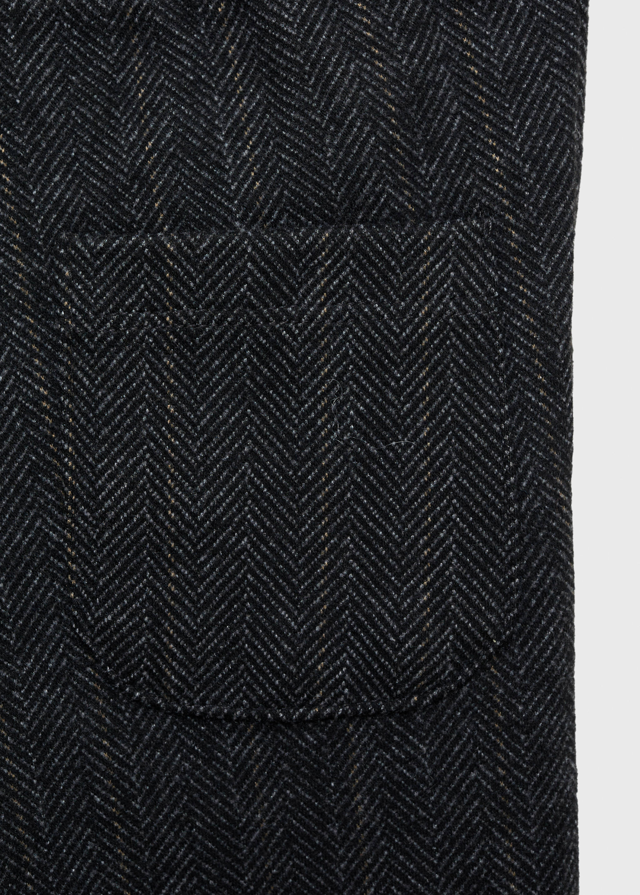 Straight striped trousers - Details of the article 0