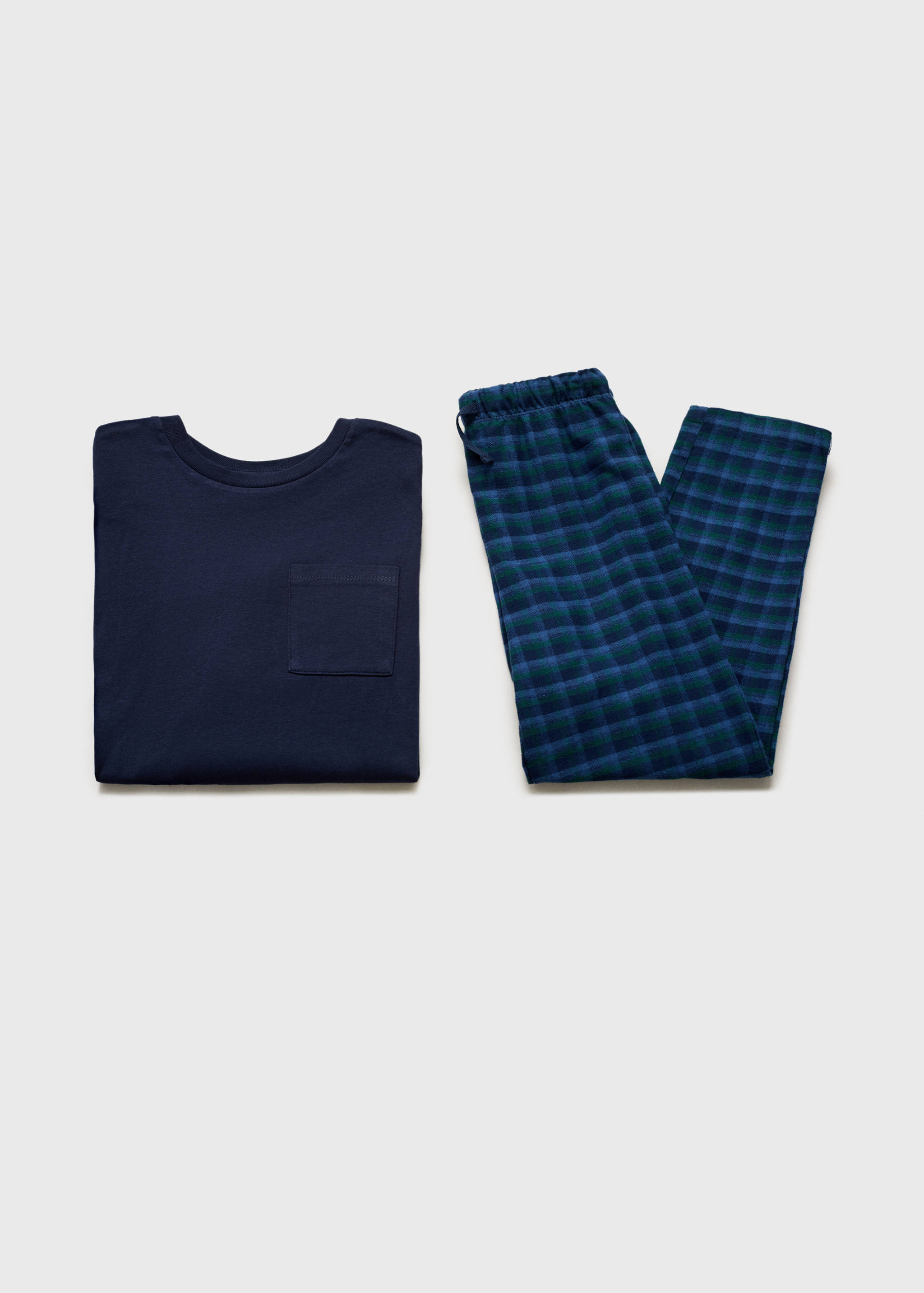 Printed long pyjamas - Details of the article 0