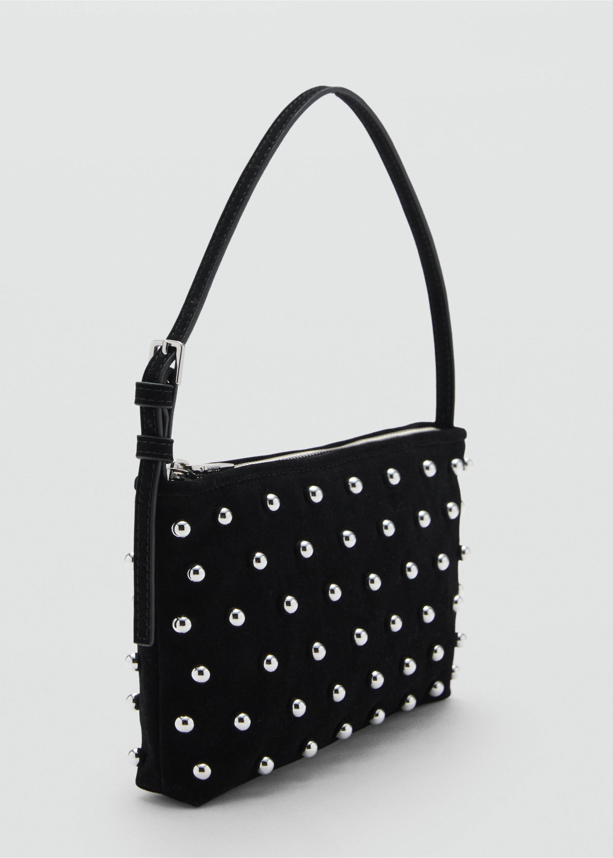 Sac sequins décoratifs - Plan moyen, Noir. Ref: 77087929-00.