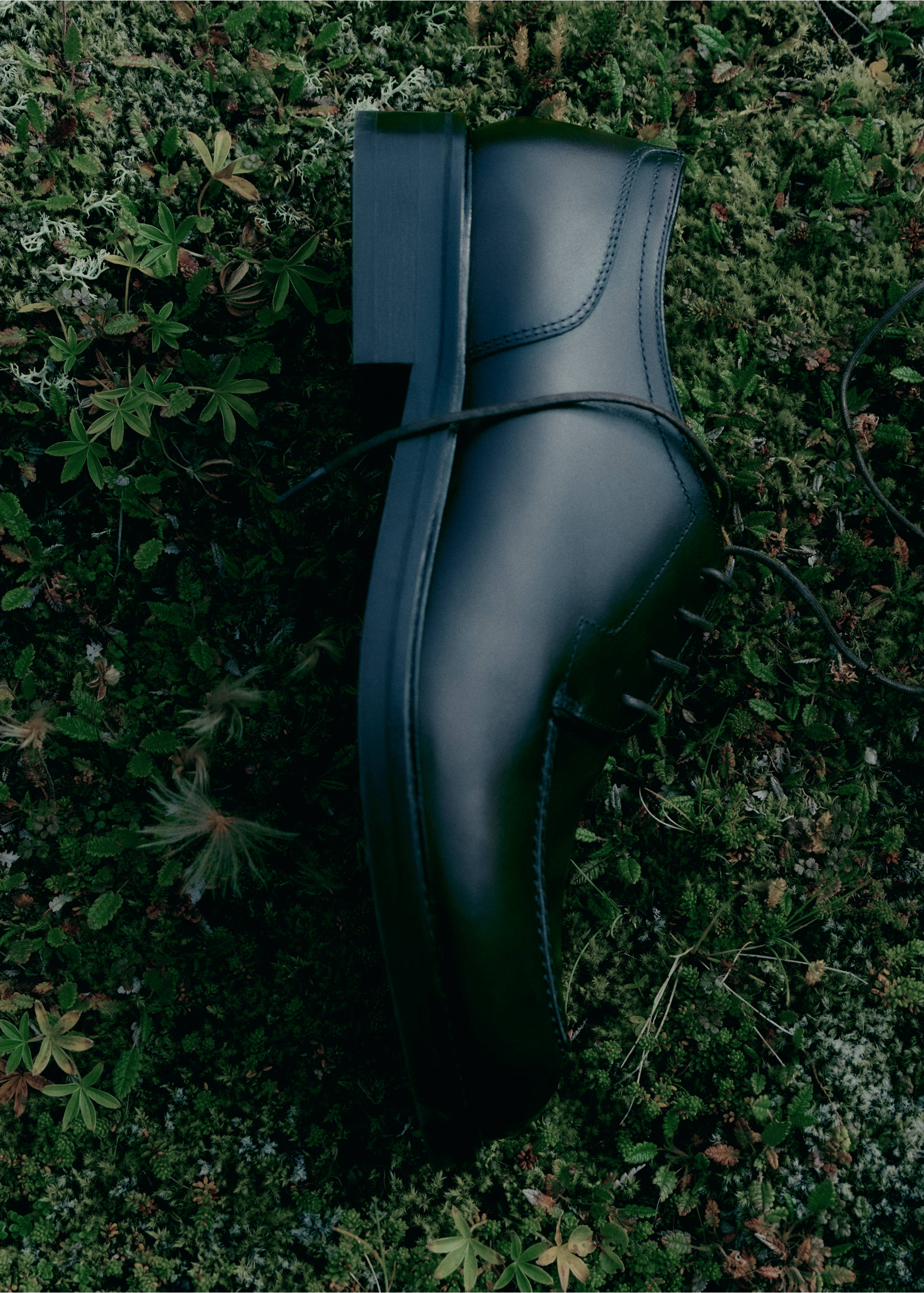 Zapato blucher piel cordones - Detalle del artículo 3, Marrón. Ref: 77087932-00.