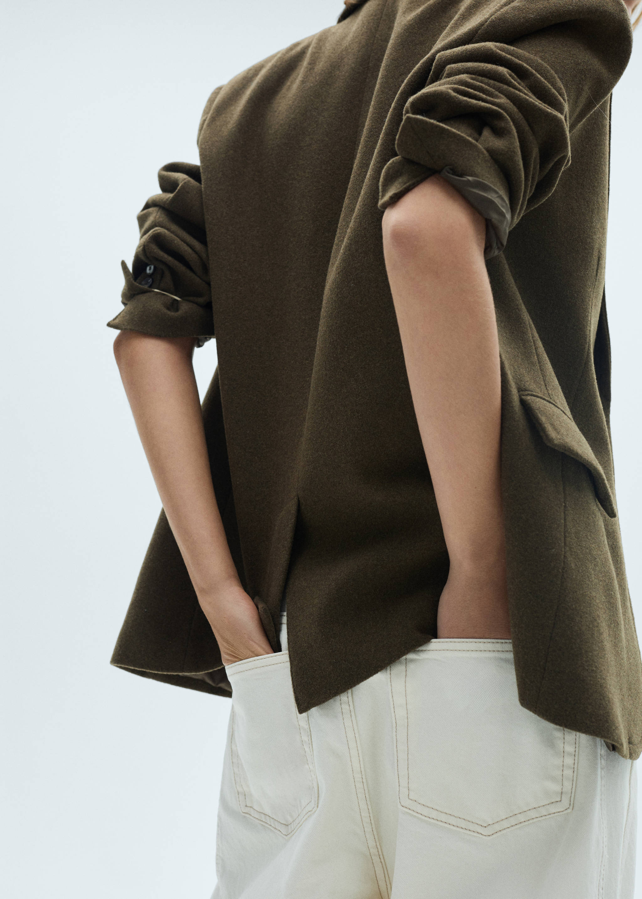 High-waist balloon jeans - Details of the article 6