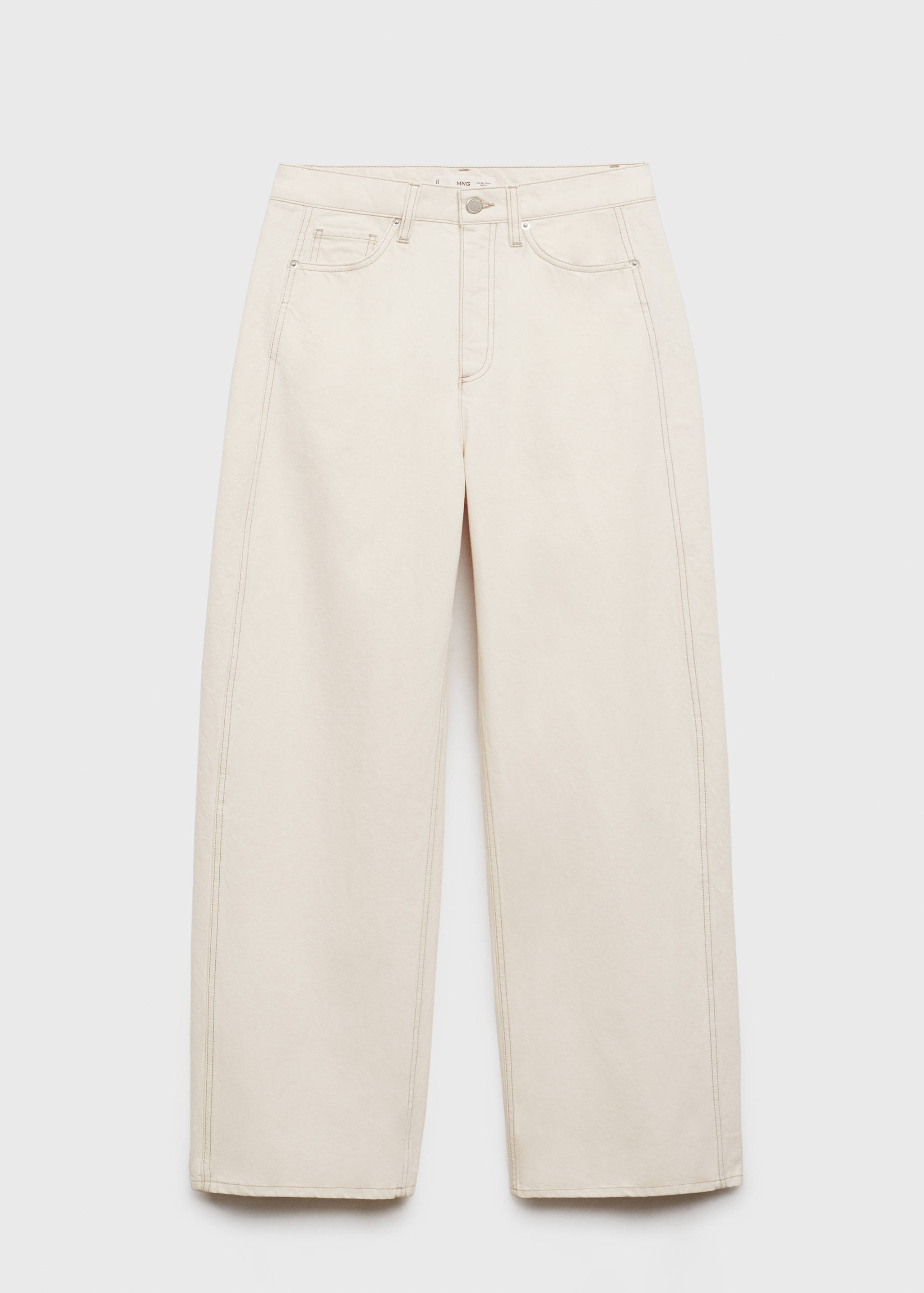 High-waist balloon jeans - Article without model