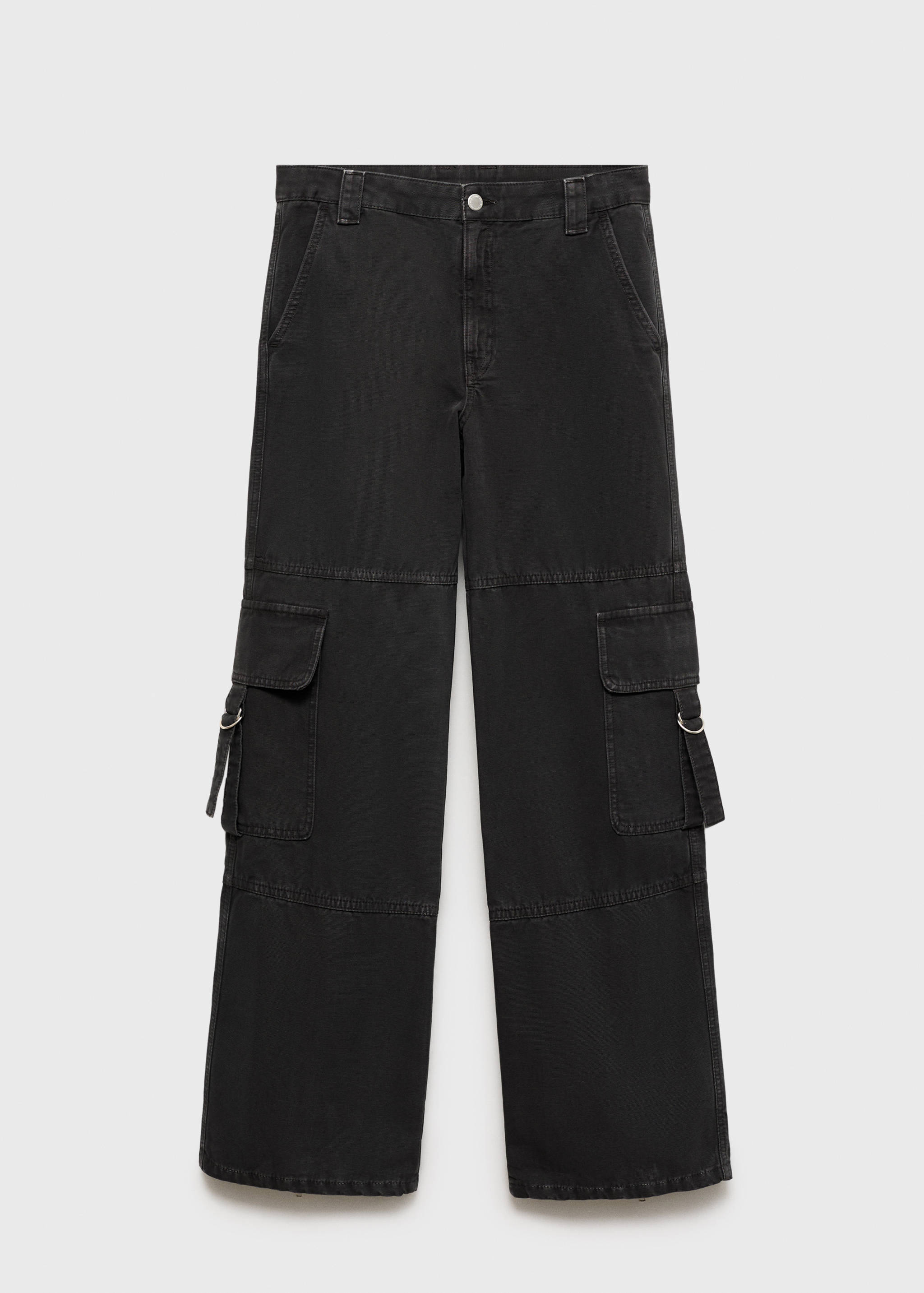 Cargojeans met ritsen - Artikel zonder model