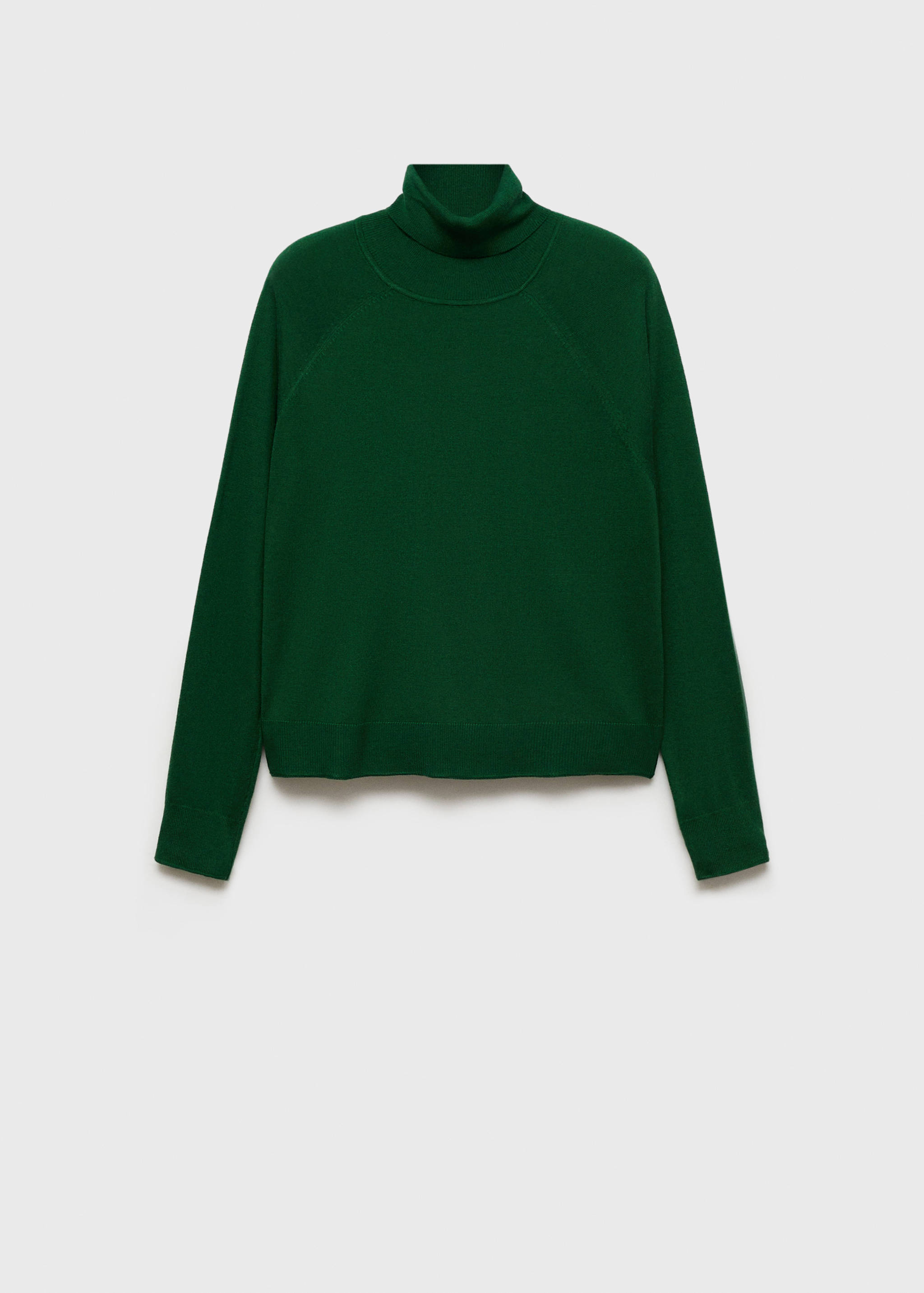 Fine-knit turtleneck sweater - Article without model