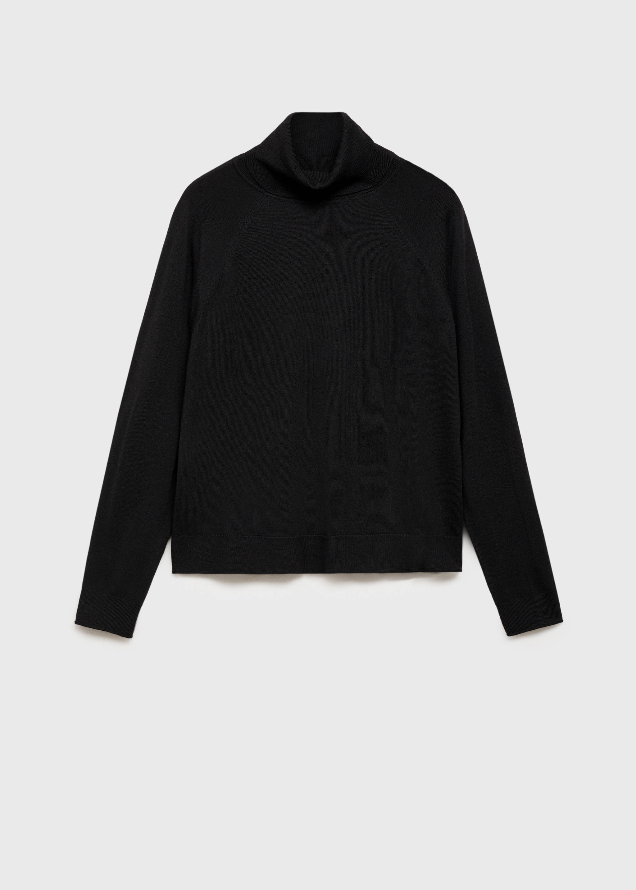Fine-knit turtleneck sweater - Article without model