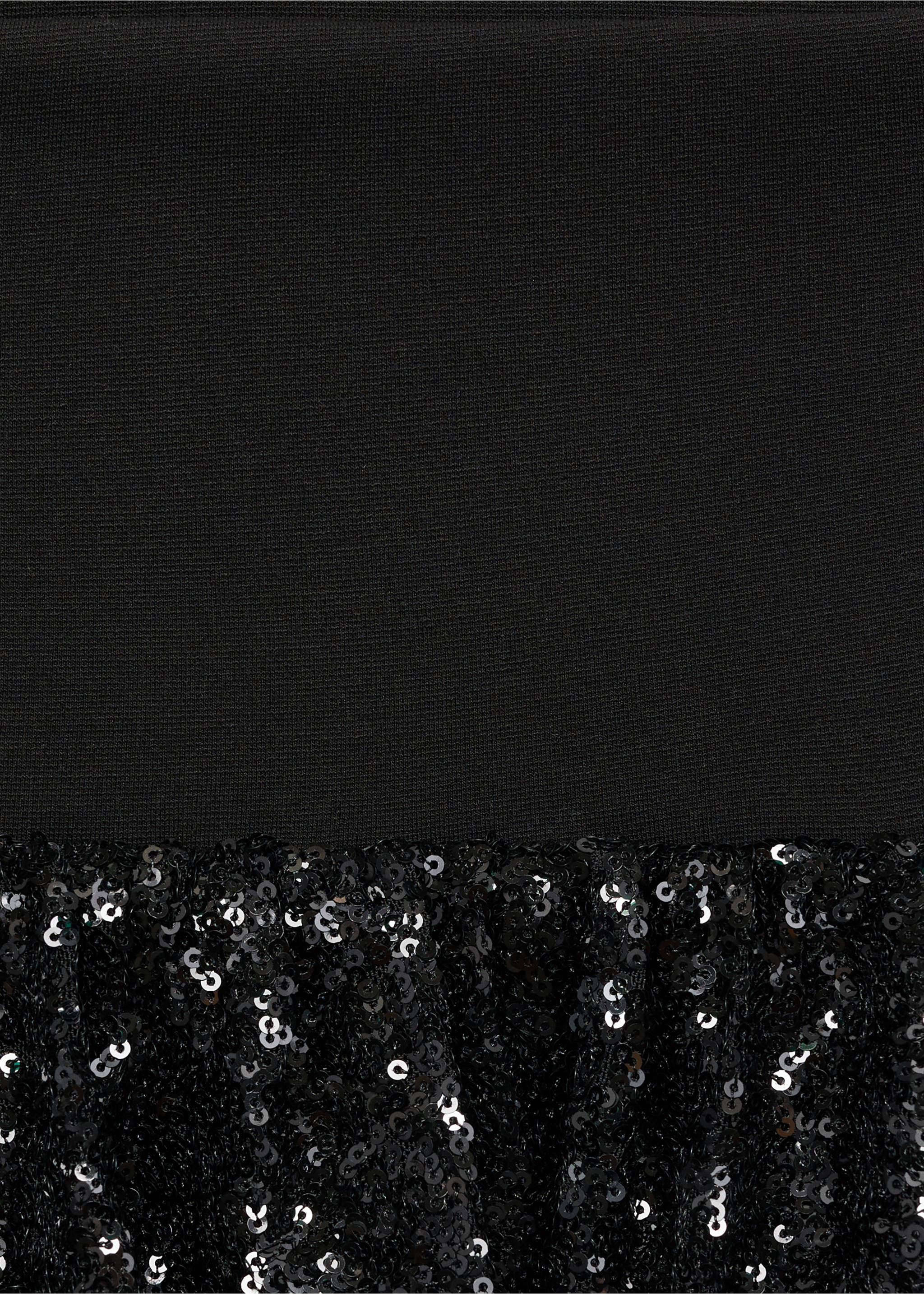 Minifalda globo lentejuelas - Detalle del artículo 8, Negro. Ref: 77088269-00.