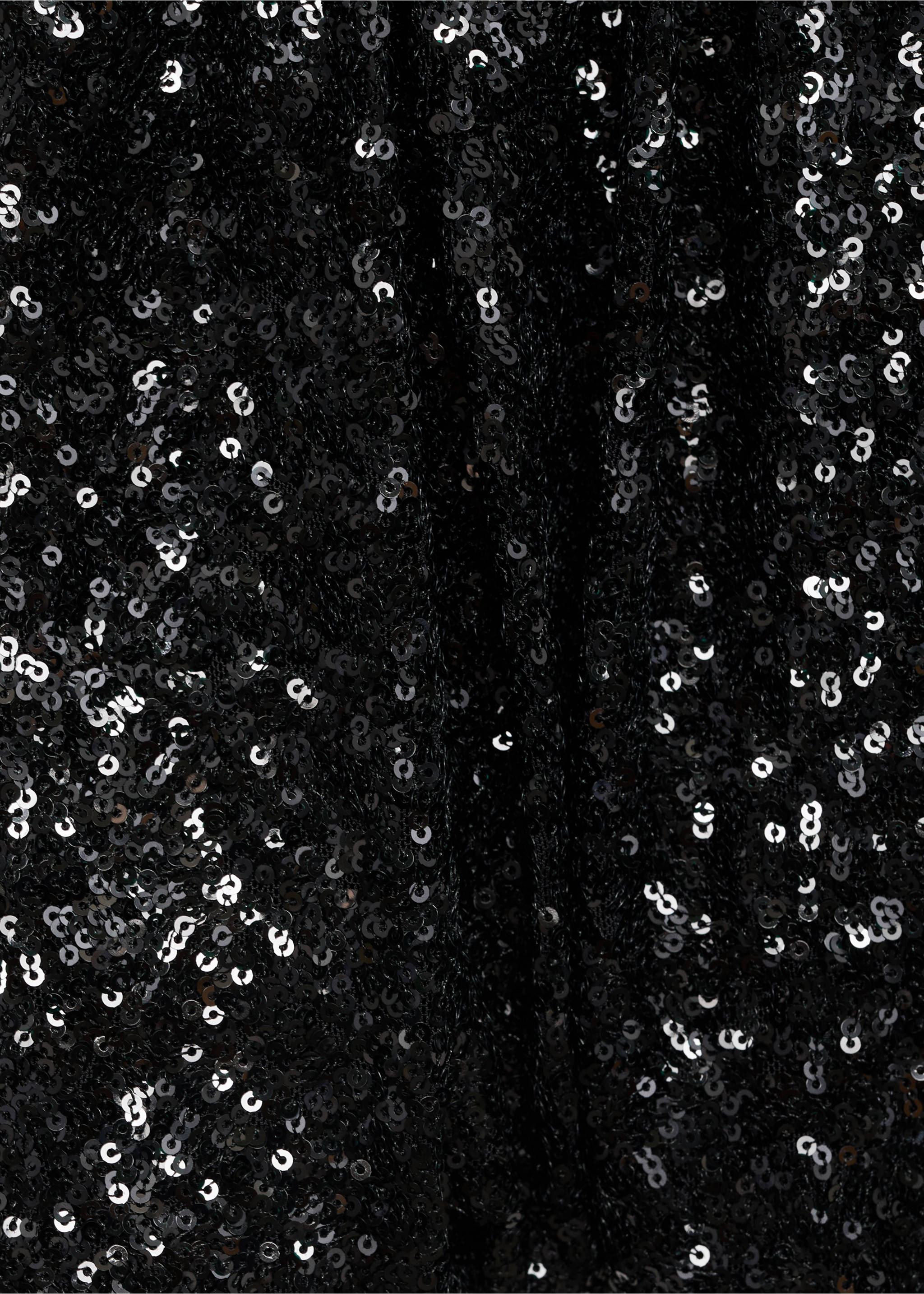 Minifalda globo lentejuelas - Detalle del artículo 0, Negro. Ref: 77088269-00.