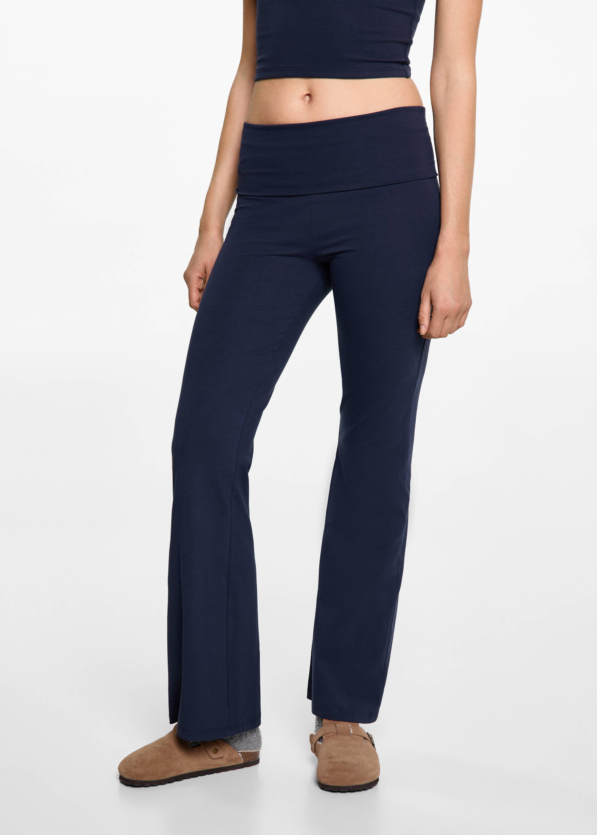 Flared leggings - Medium plane