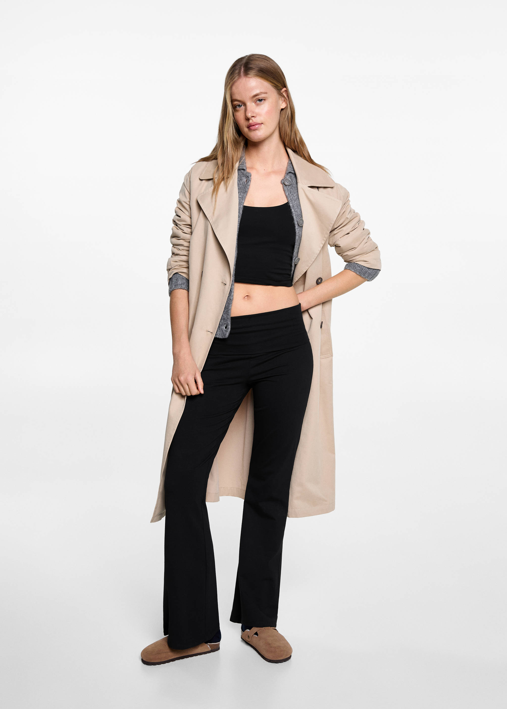 Flared leggings - General plane