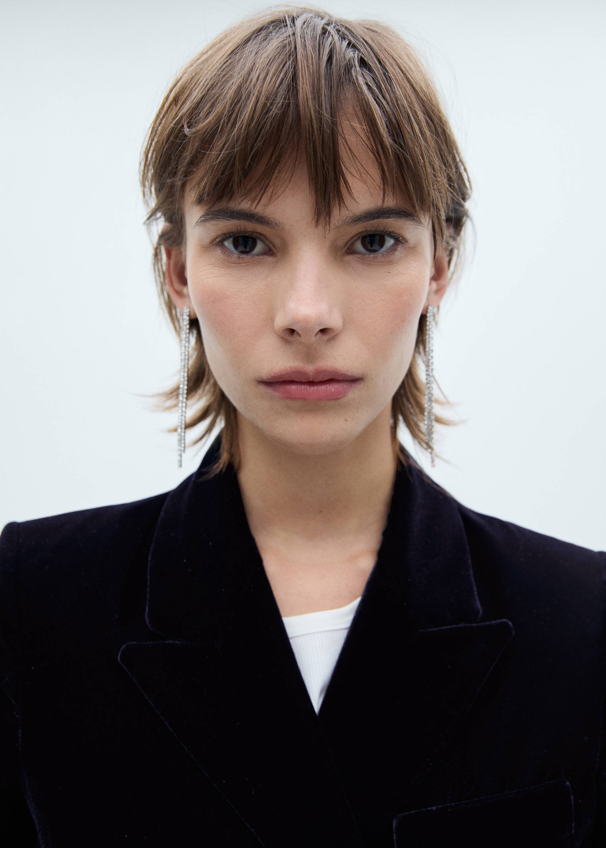 Strukturierter Samtblazer - Detail des Artikels 1