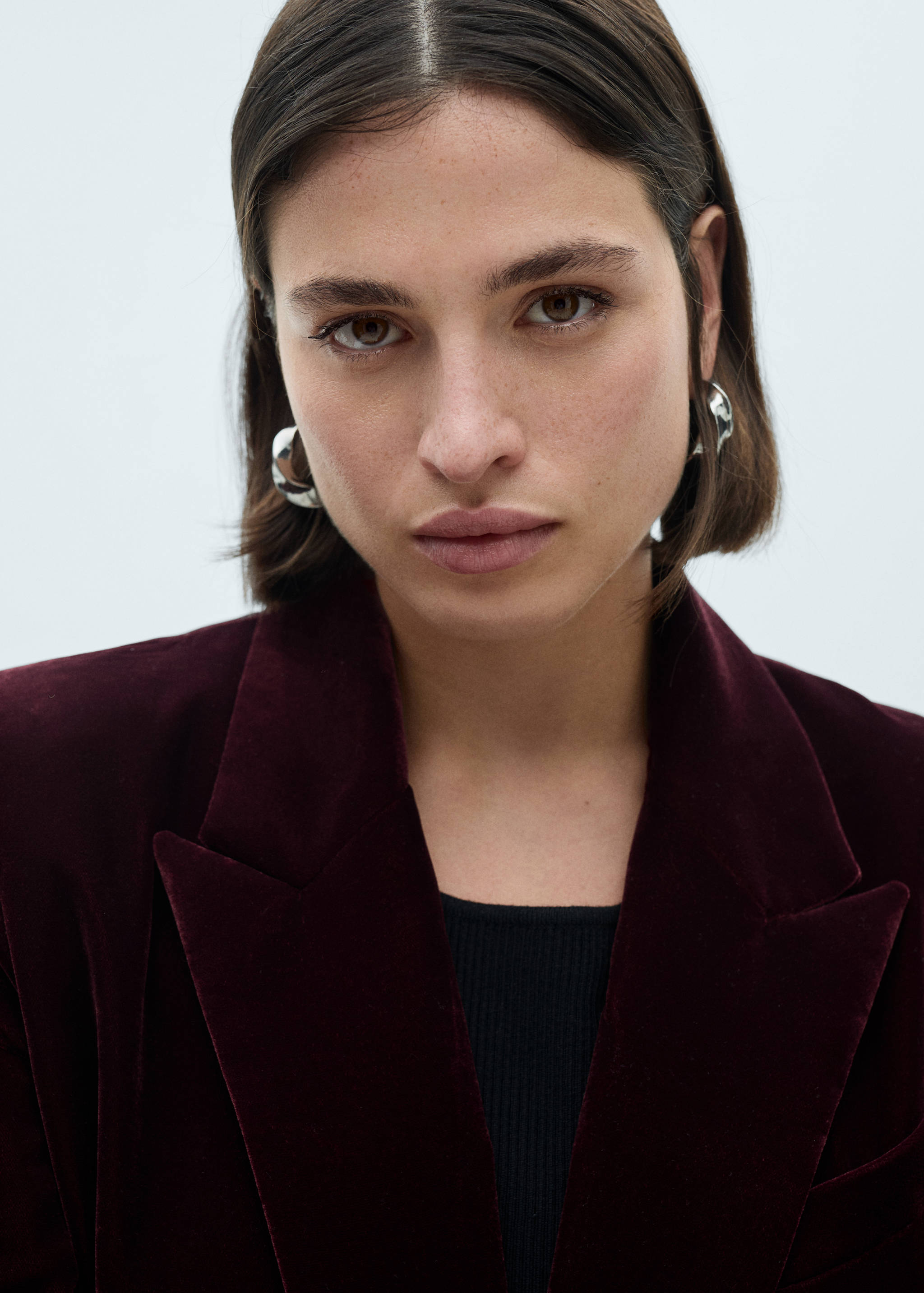 Strukturierter Samtblazer - Detail des Artikels 4