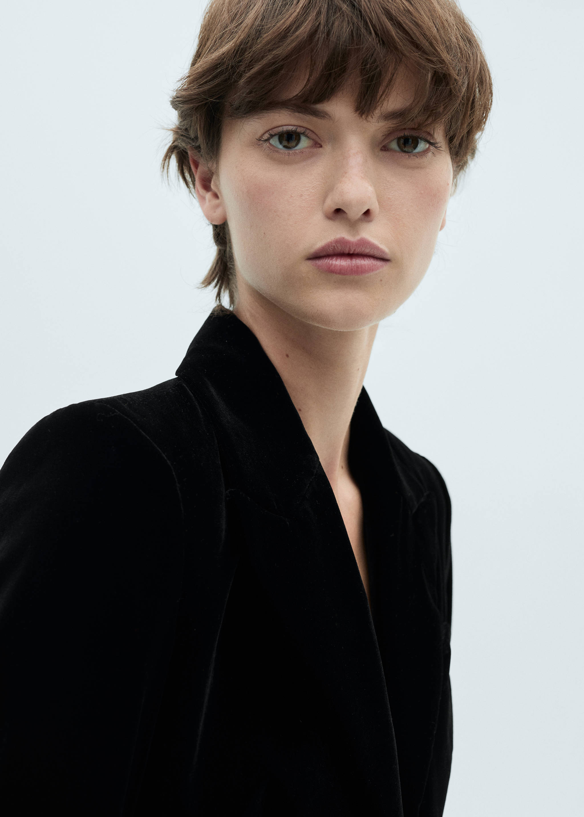 Strukturierter Samtblazer - Detail des Artikels 1