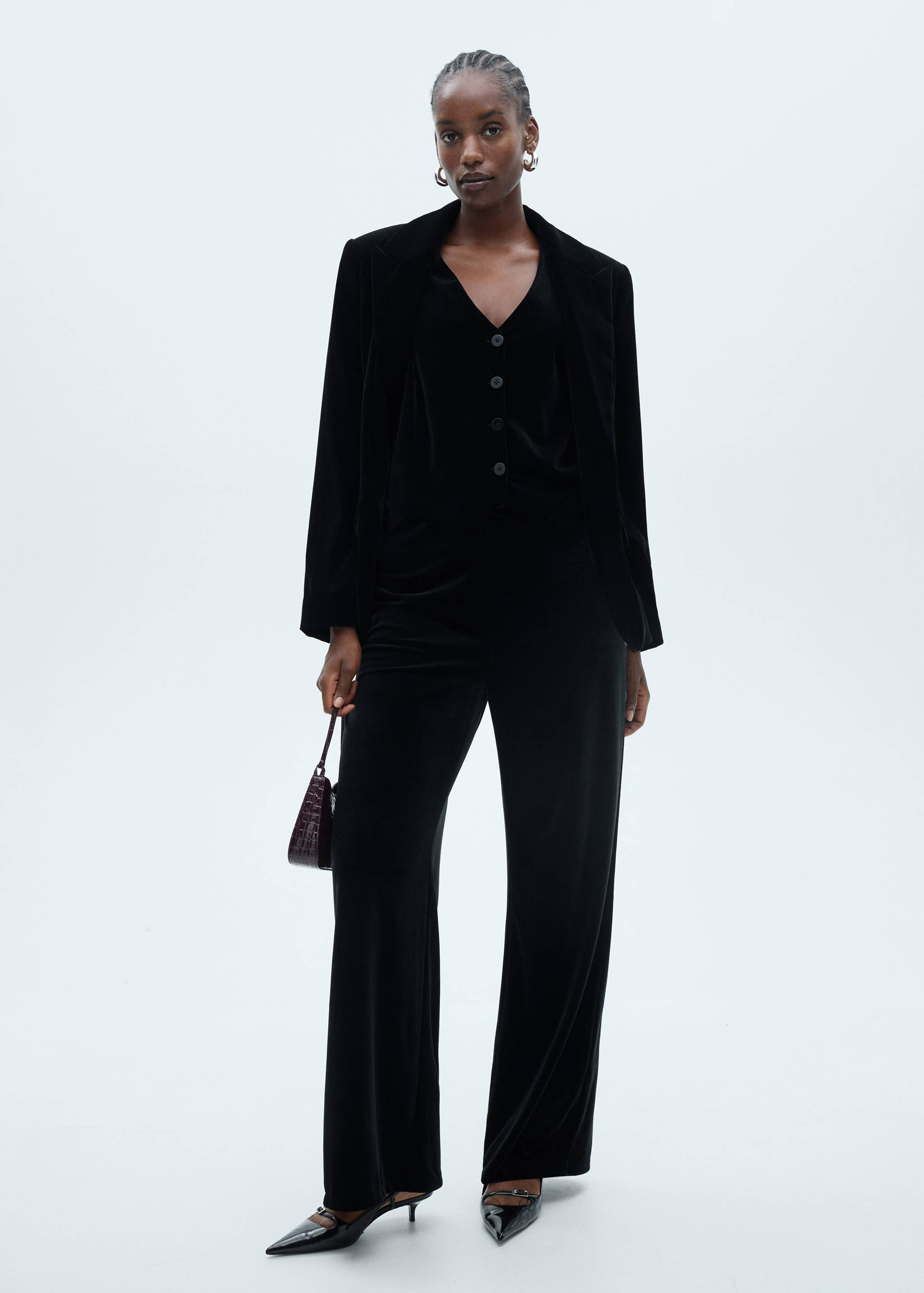 Strukturierter Samtblazer - Detail des Artikels 3