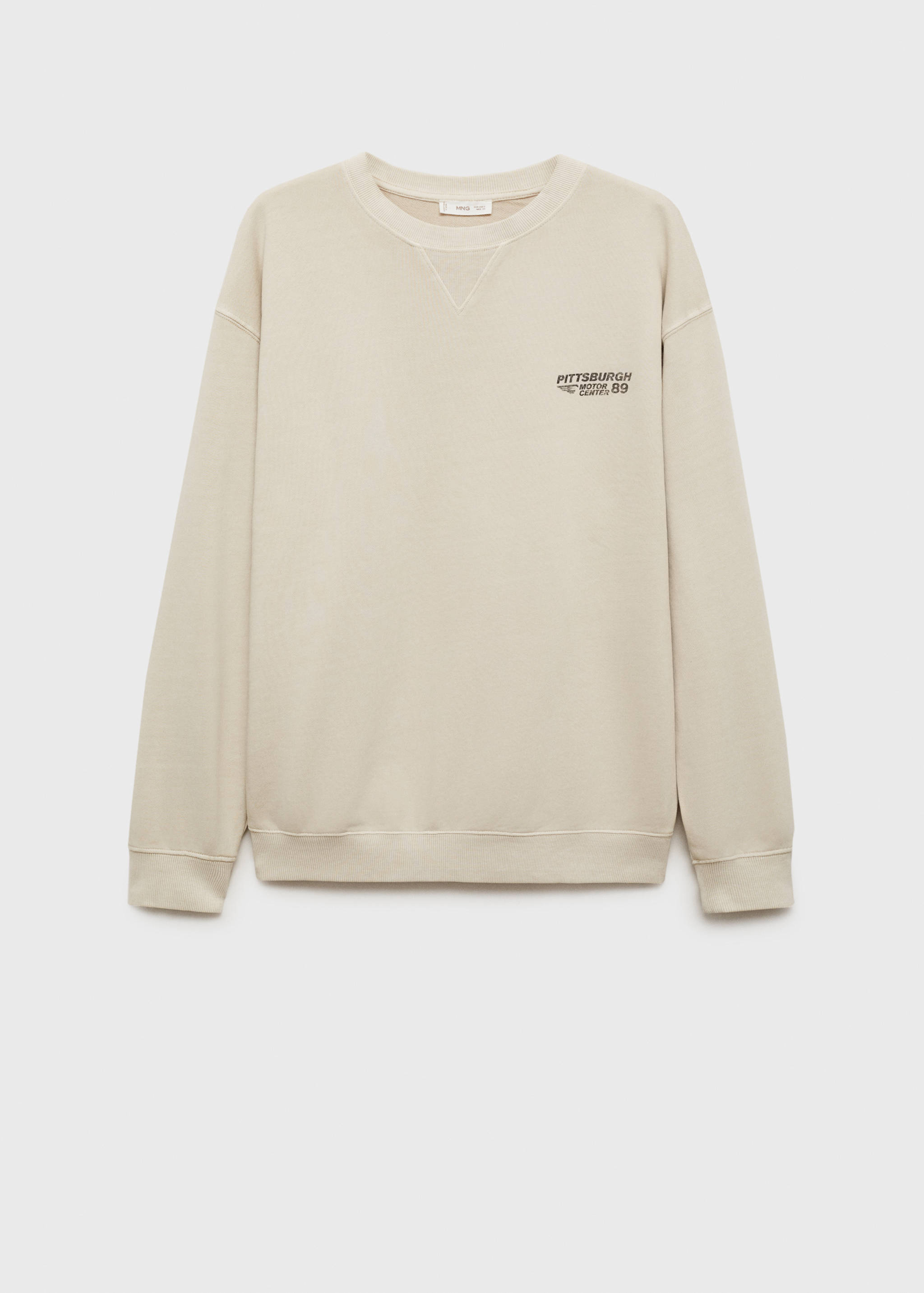 Sudadera mensaje estampado - Artículo sin modelo