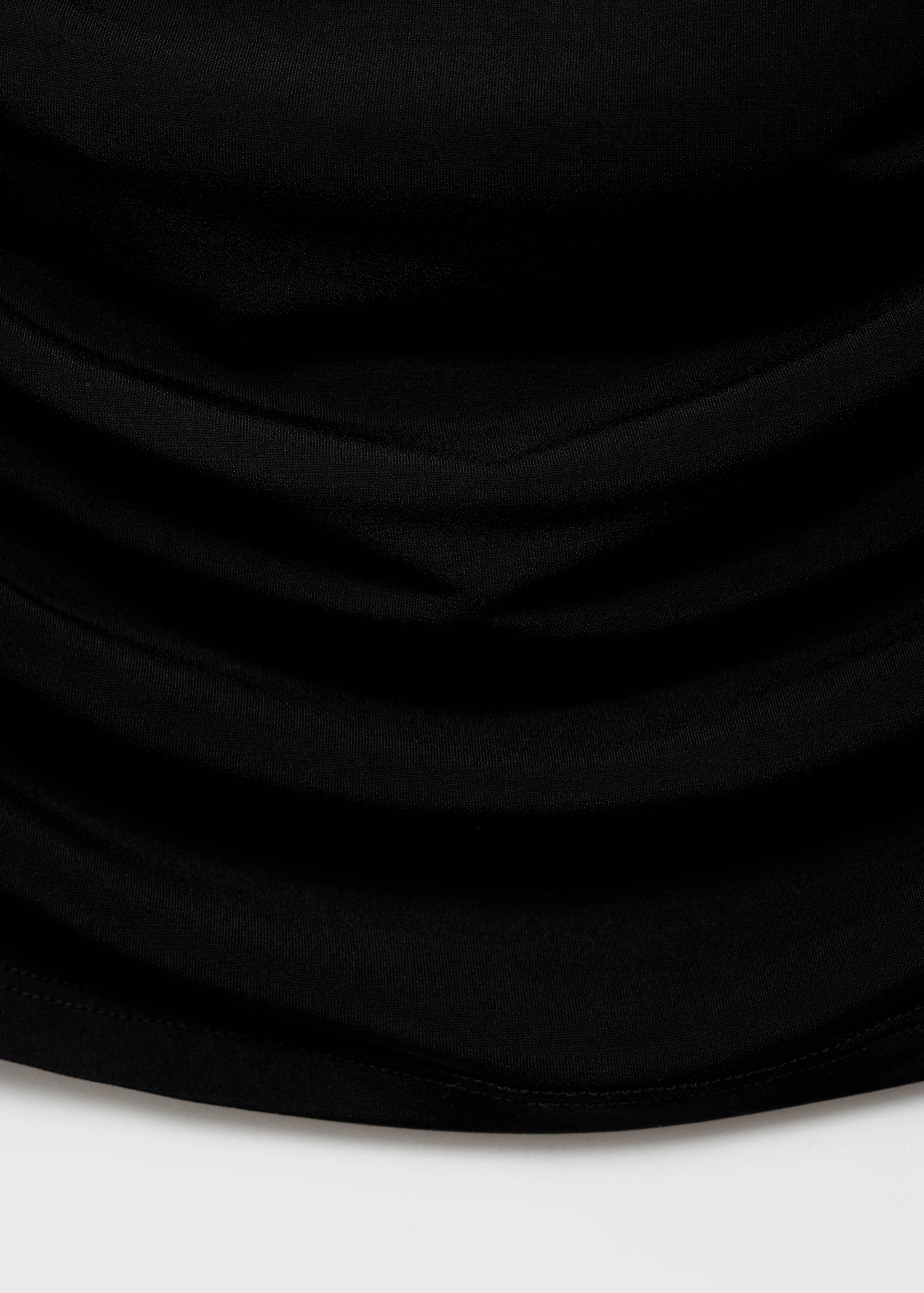 Asymmetrical gathered t-shirt - Details of the article 0