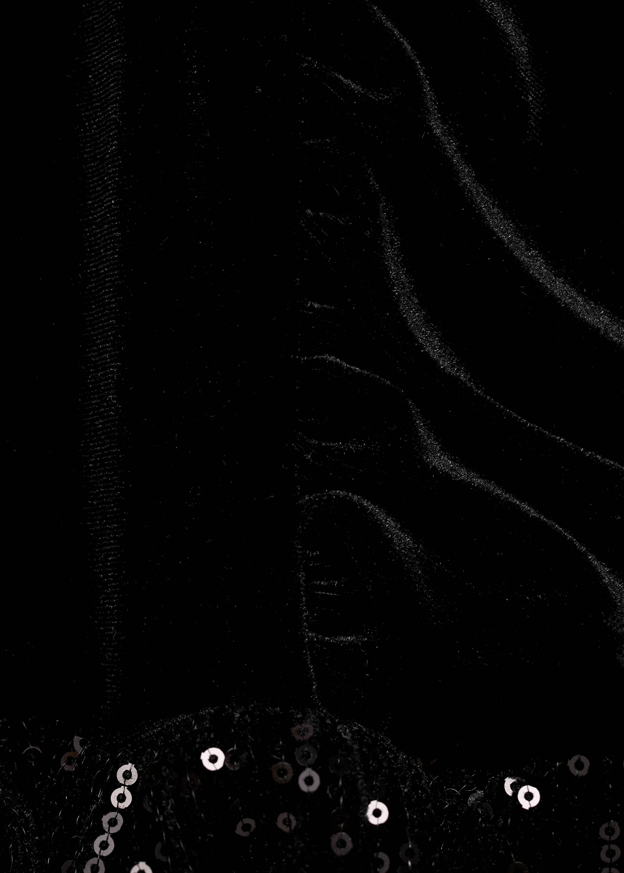 Peplum-Top mit Paillettenbesatz - Detail des Artikels 0