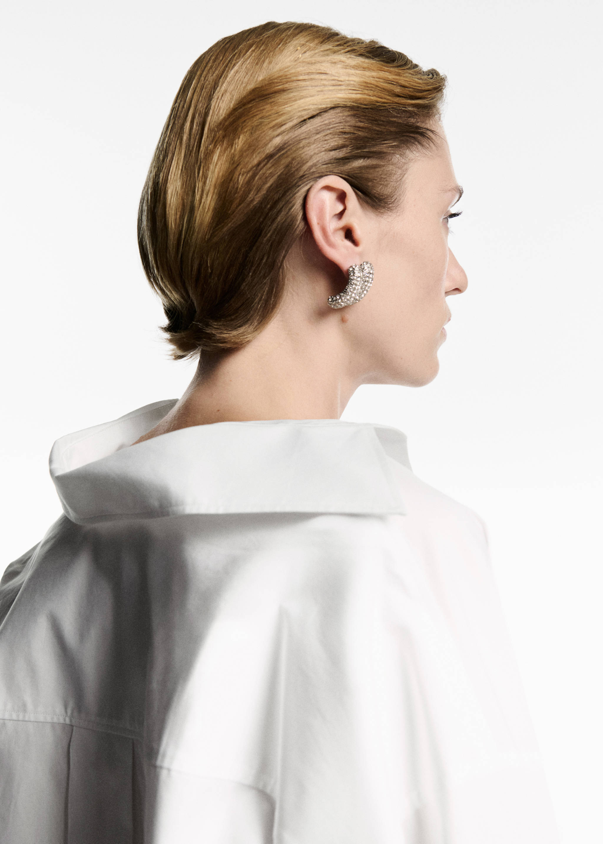 Oversized-Hemd aus 100 % Baumwolle - Detail des Artikels 1