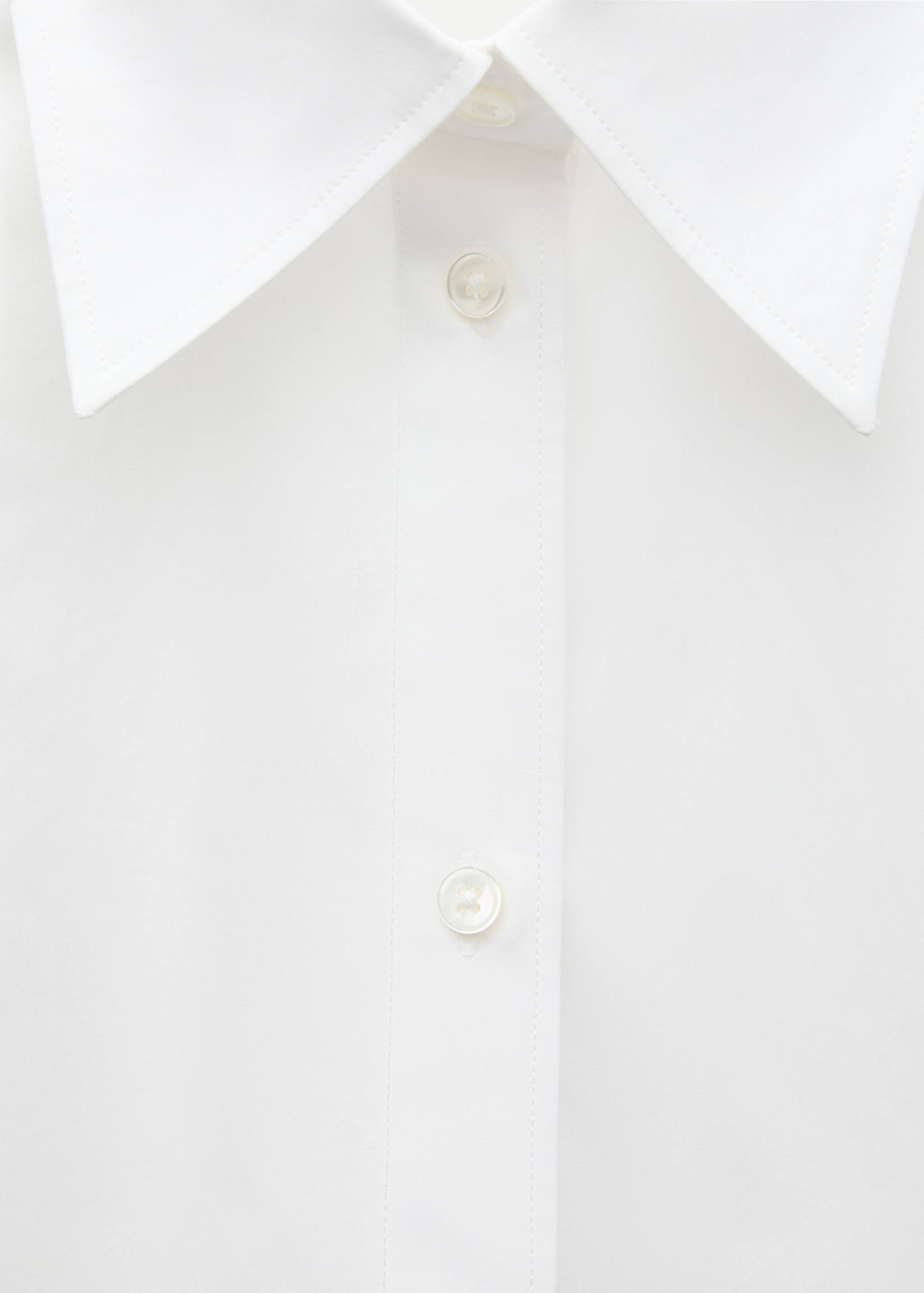 Oversized-Hemd aus 100 % Baumwolle - Detail des Artikels 8