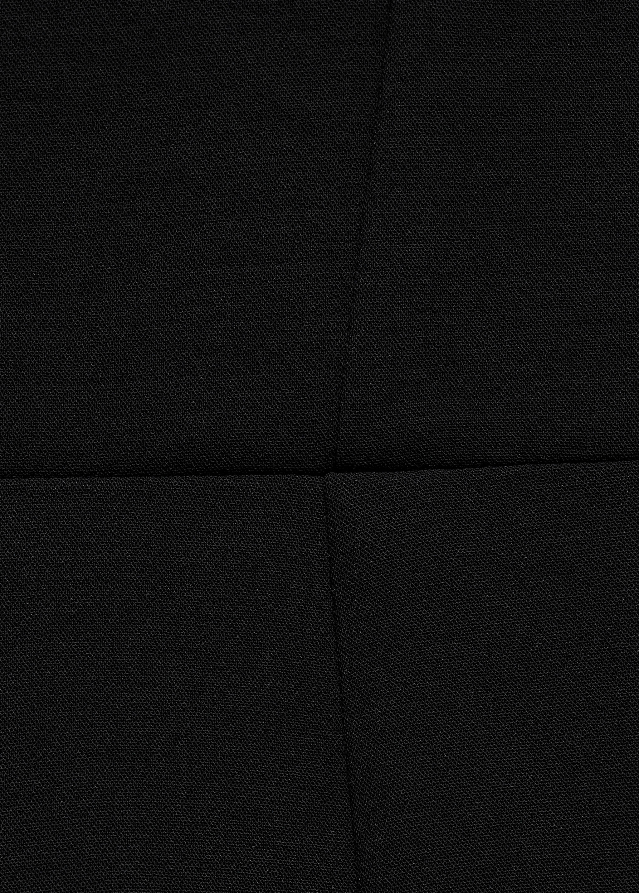 Jumpsuit with metallic detail opening - Details of the article 0