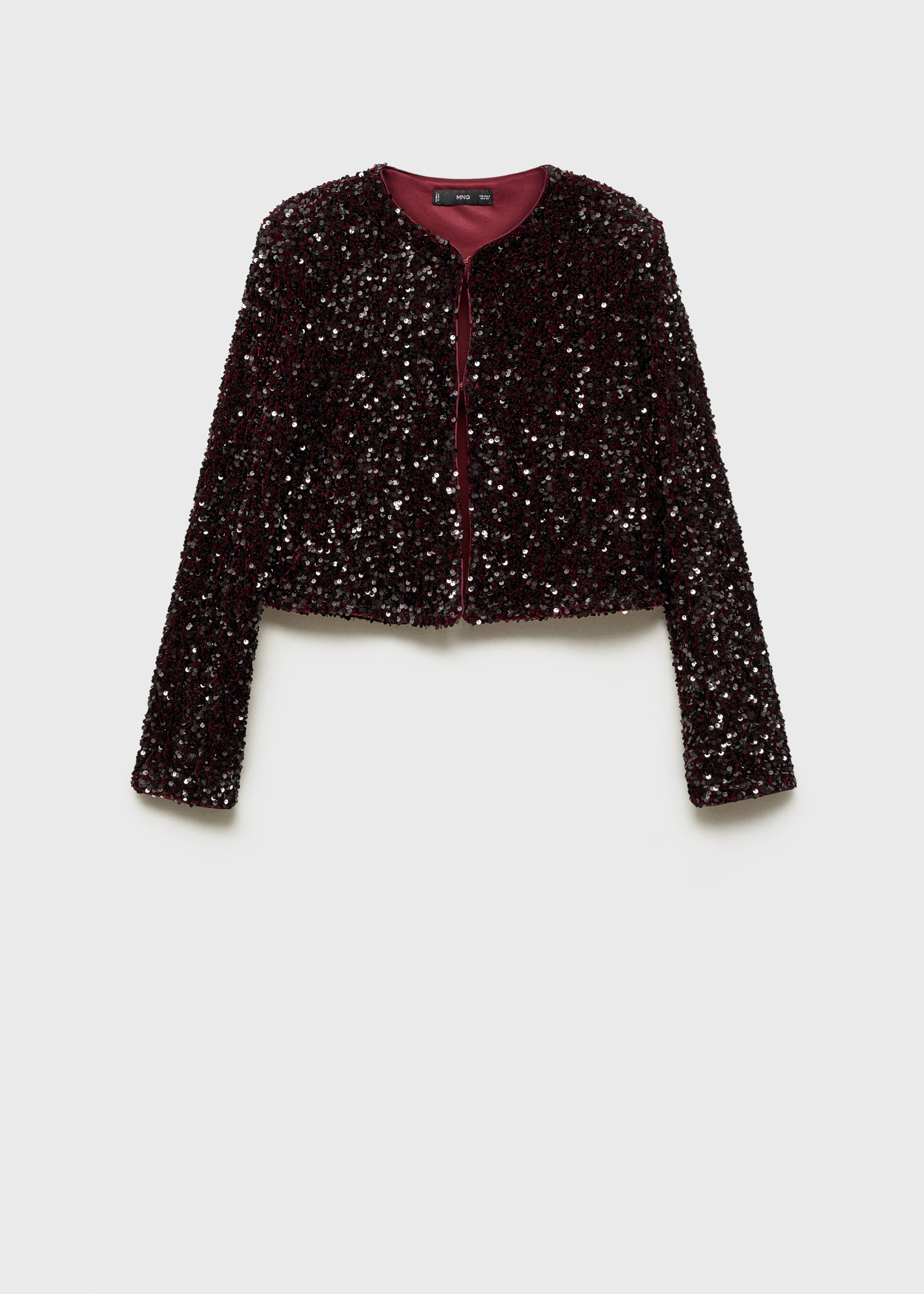 Sequin embroidered jacket - Article without model