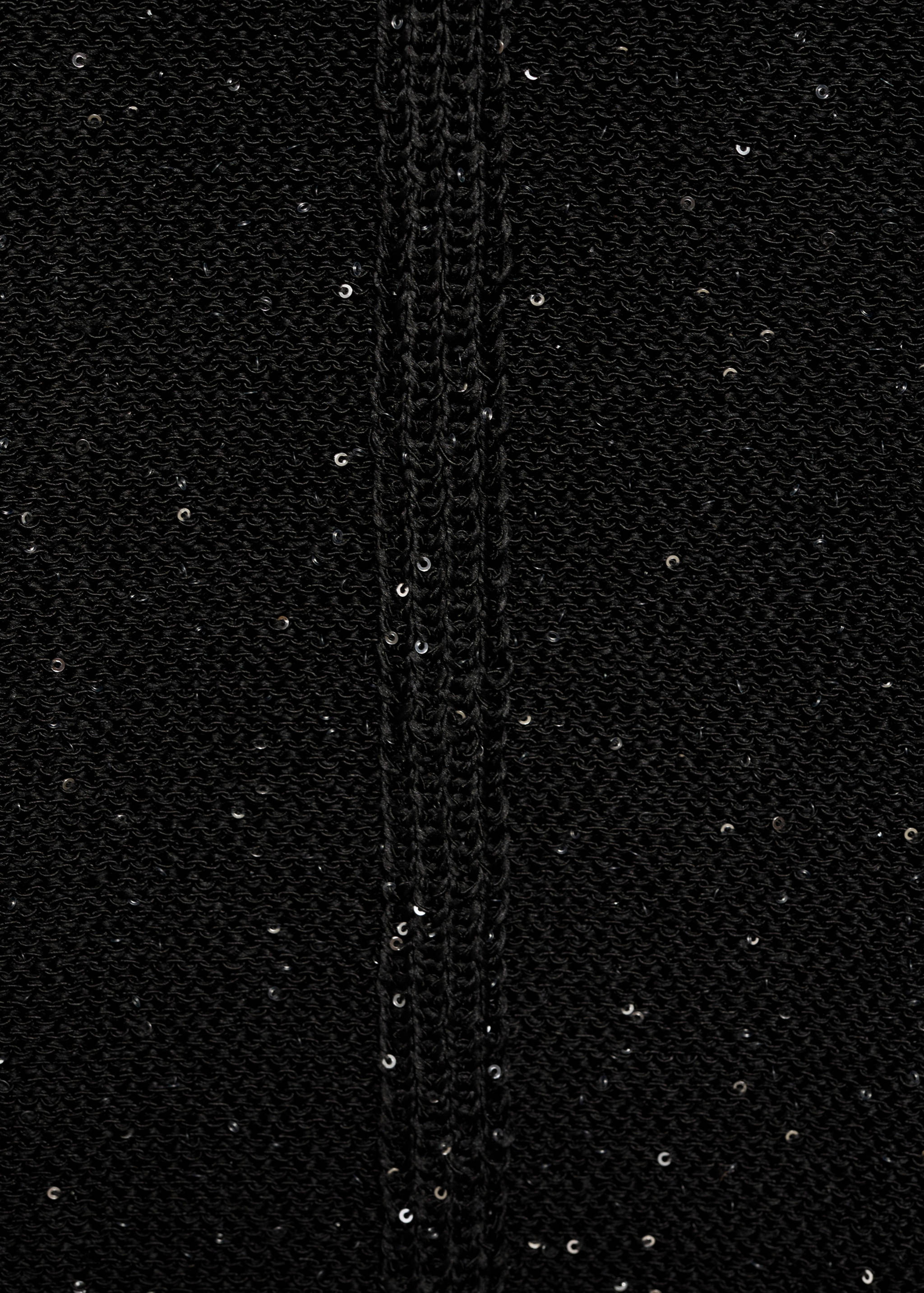 Stricktop mit Pailletten-Detail - Detail des Artikels 0