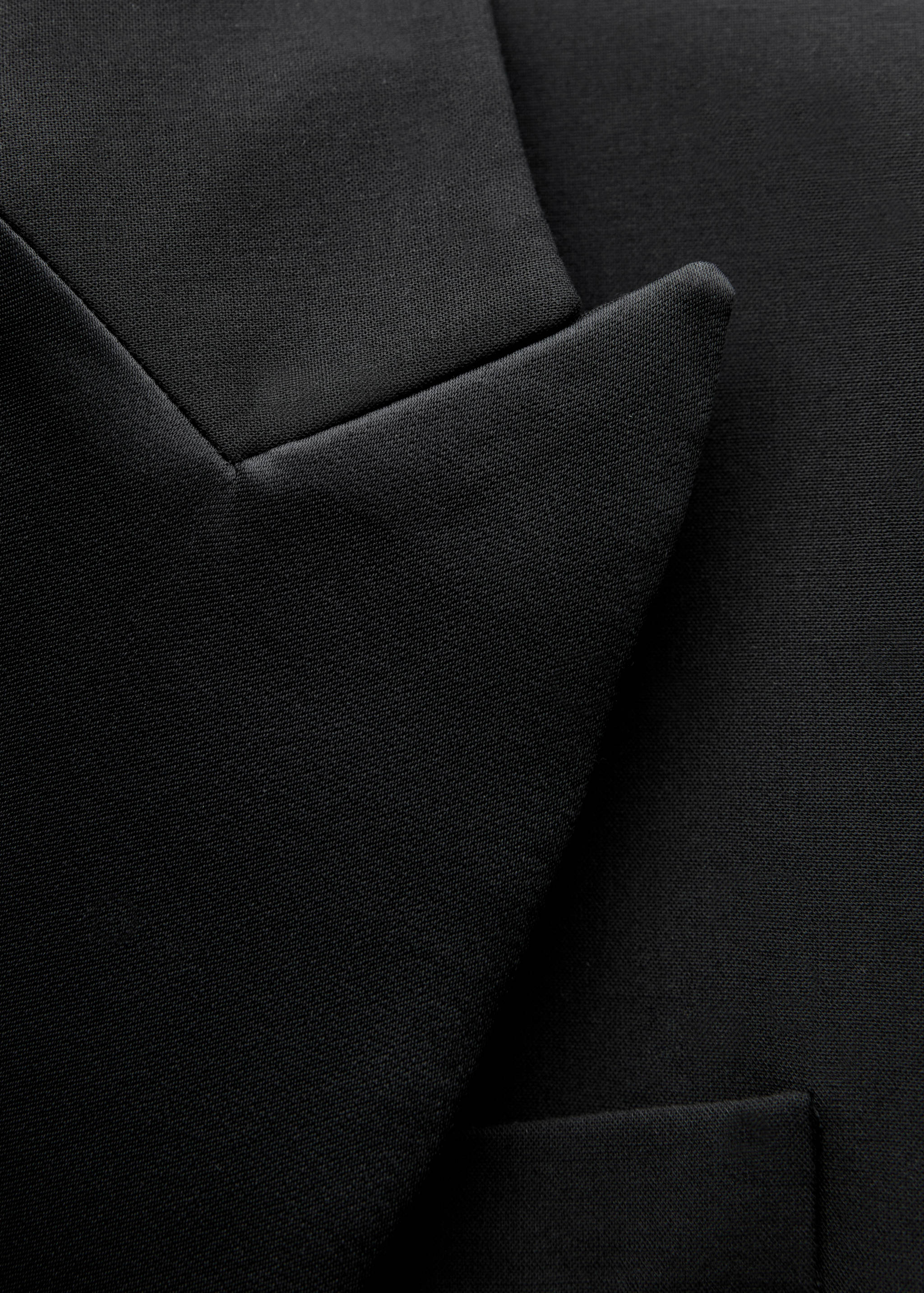 Wool jacket with satin lapels - Details of the article 8