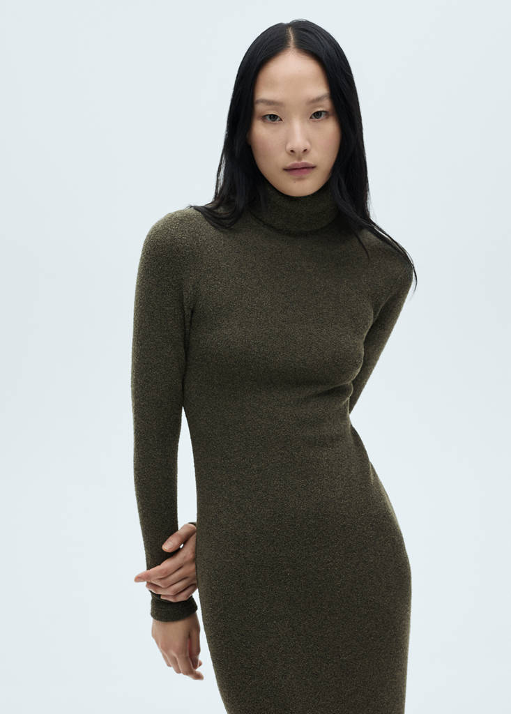 loose black dress Long Sleeve Linen 'Mia', Oversized linen dress Boss Men's Basic Solid Fabric_Sequins just the way you Color:BLUE CANOPY