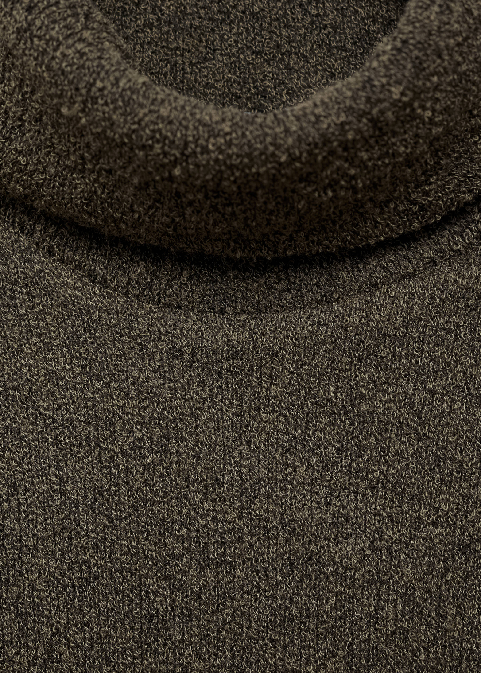 Vestido de malha de gola com dobra - Pormenor do artigo 8