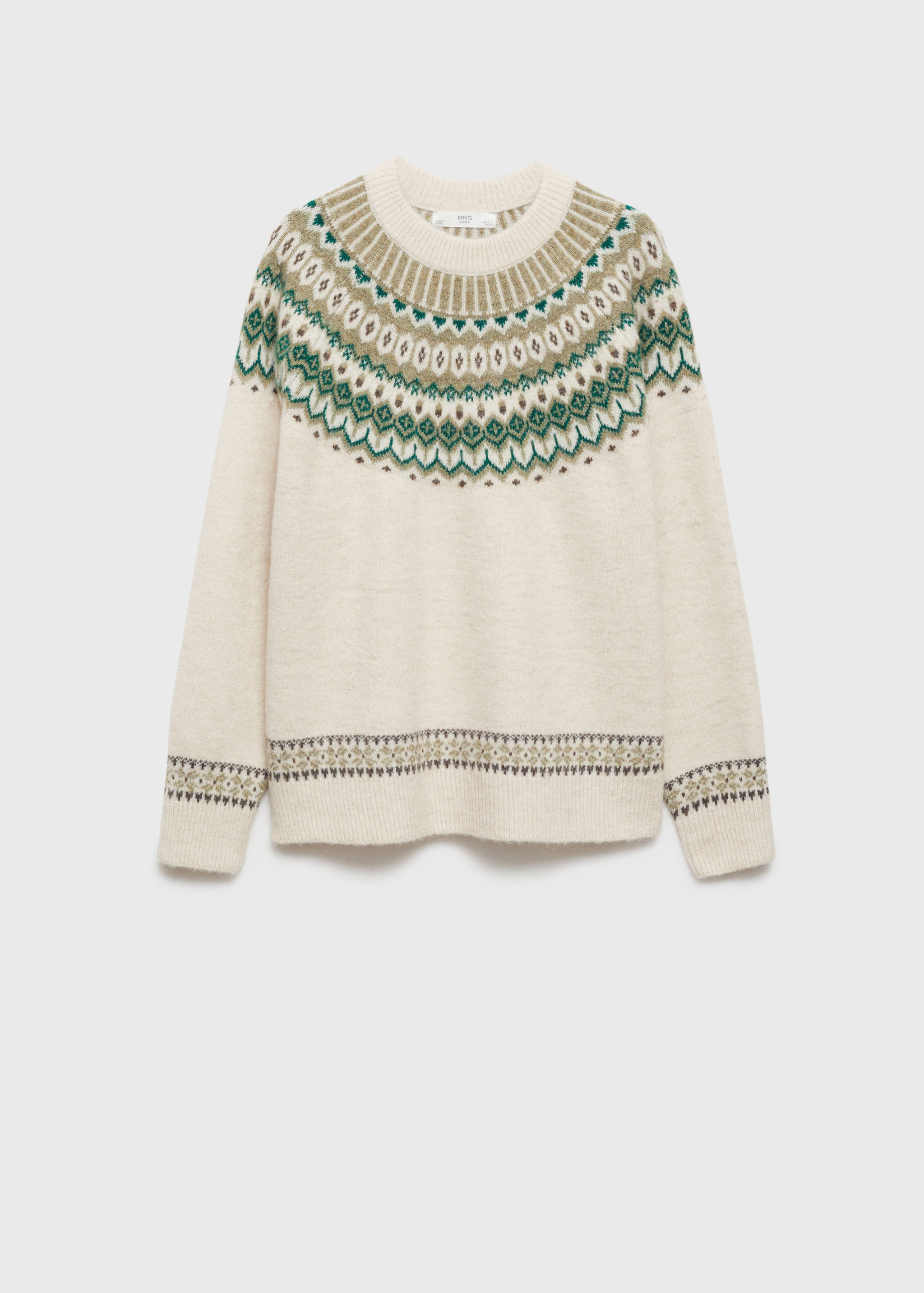 Pull en maille à col rond - Article sans modèle