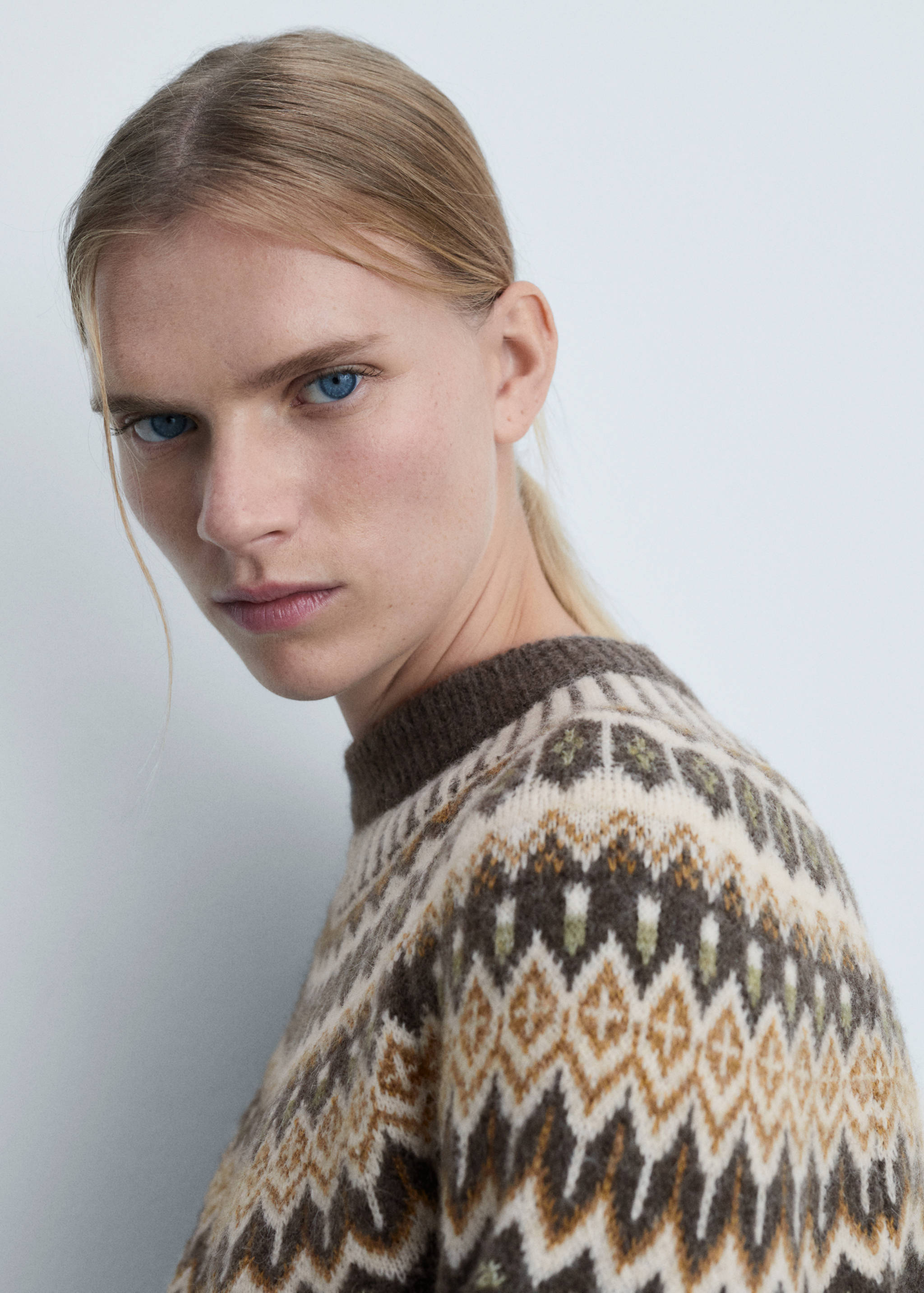 Pull en maille à col rond - Détail de l'article 1