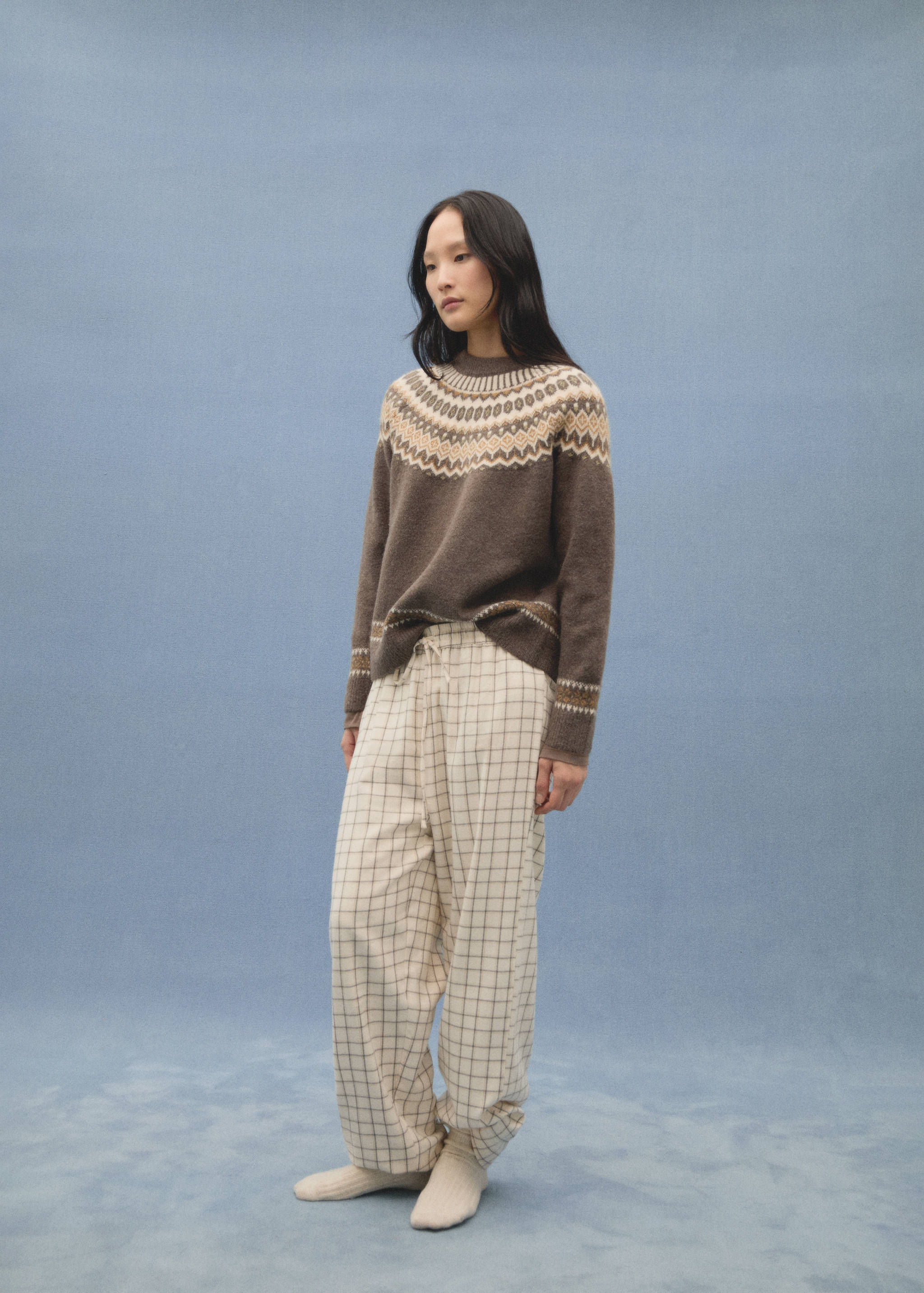 Pull en maille à col rond - Détail de l'article 5