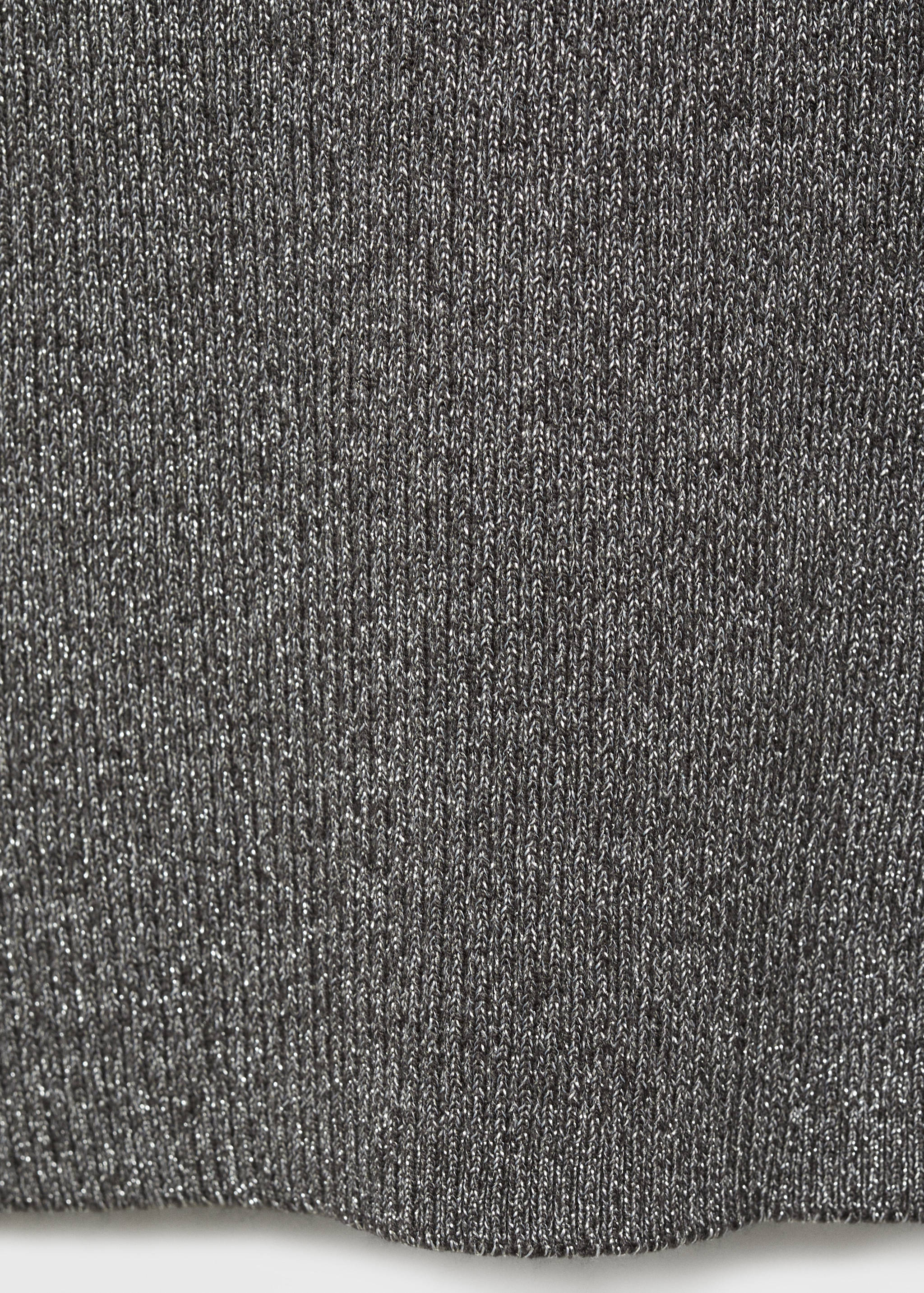 Lurex flared trousers - Details of the article 0