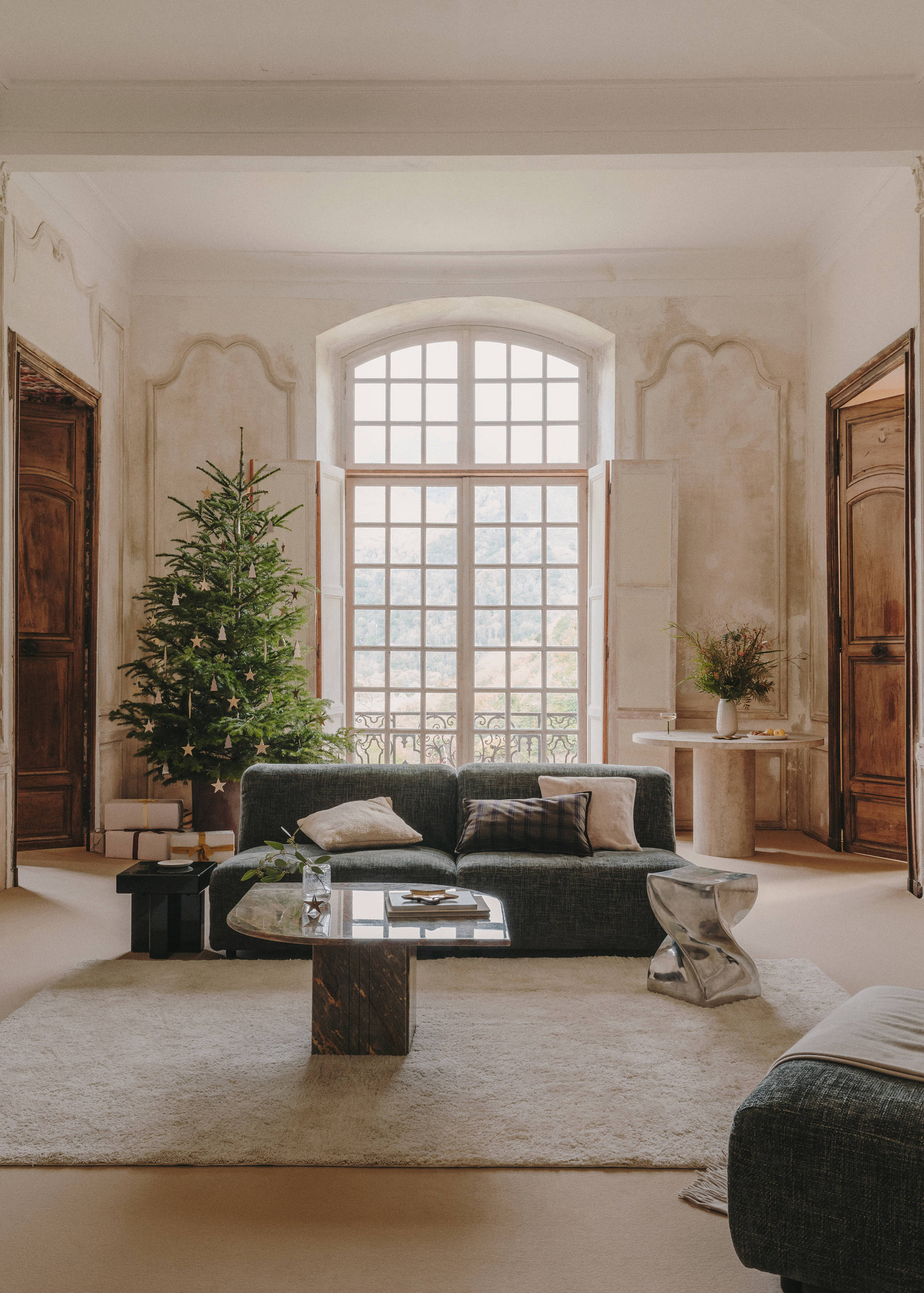 Check wool cushion cover - Details of the article 6