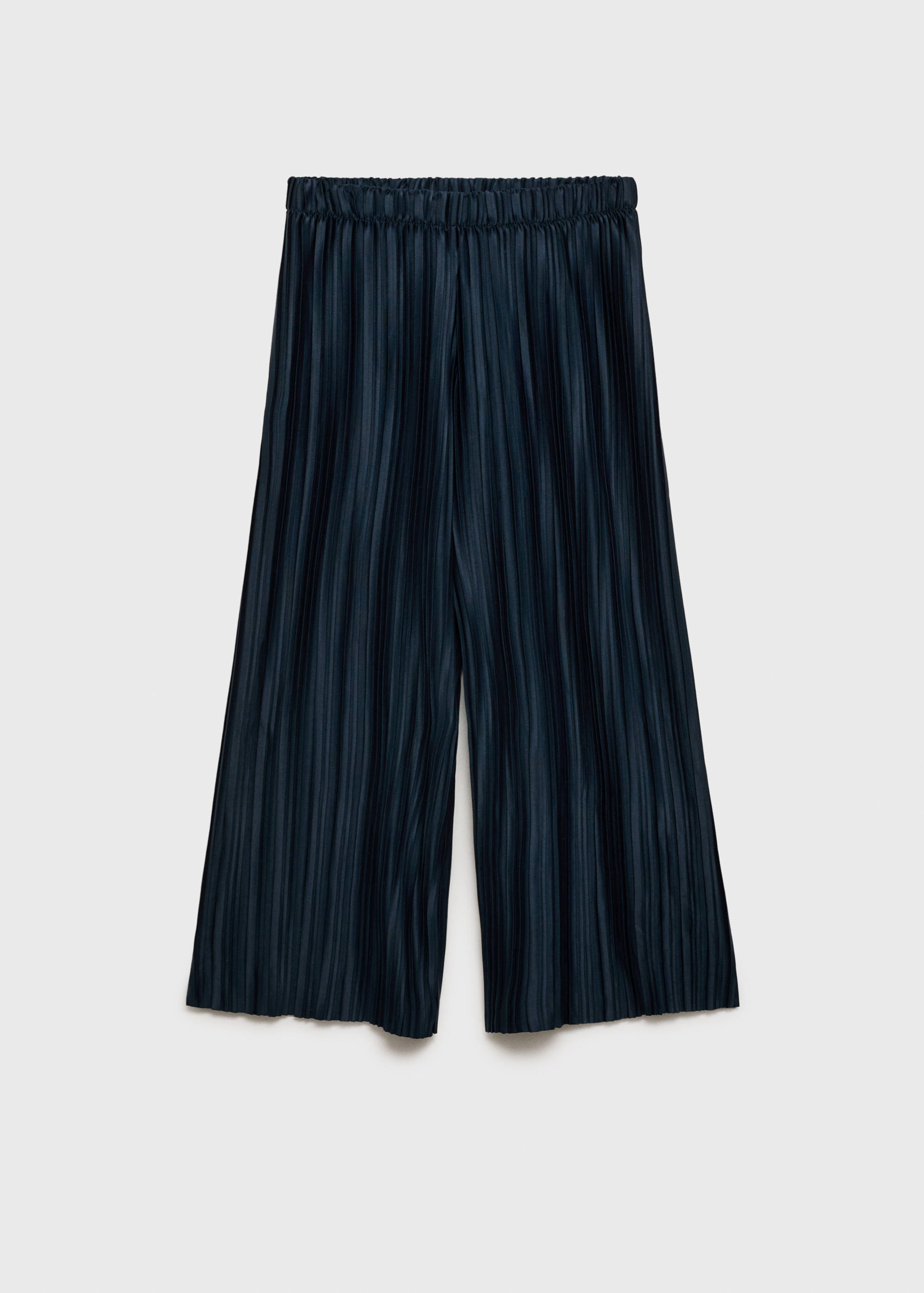 Ribbed culottes pants - Article without model