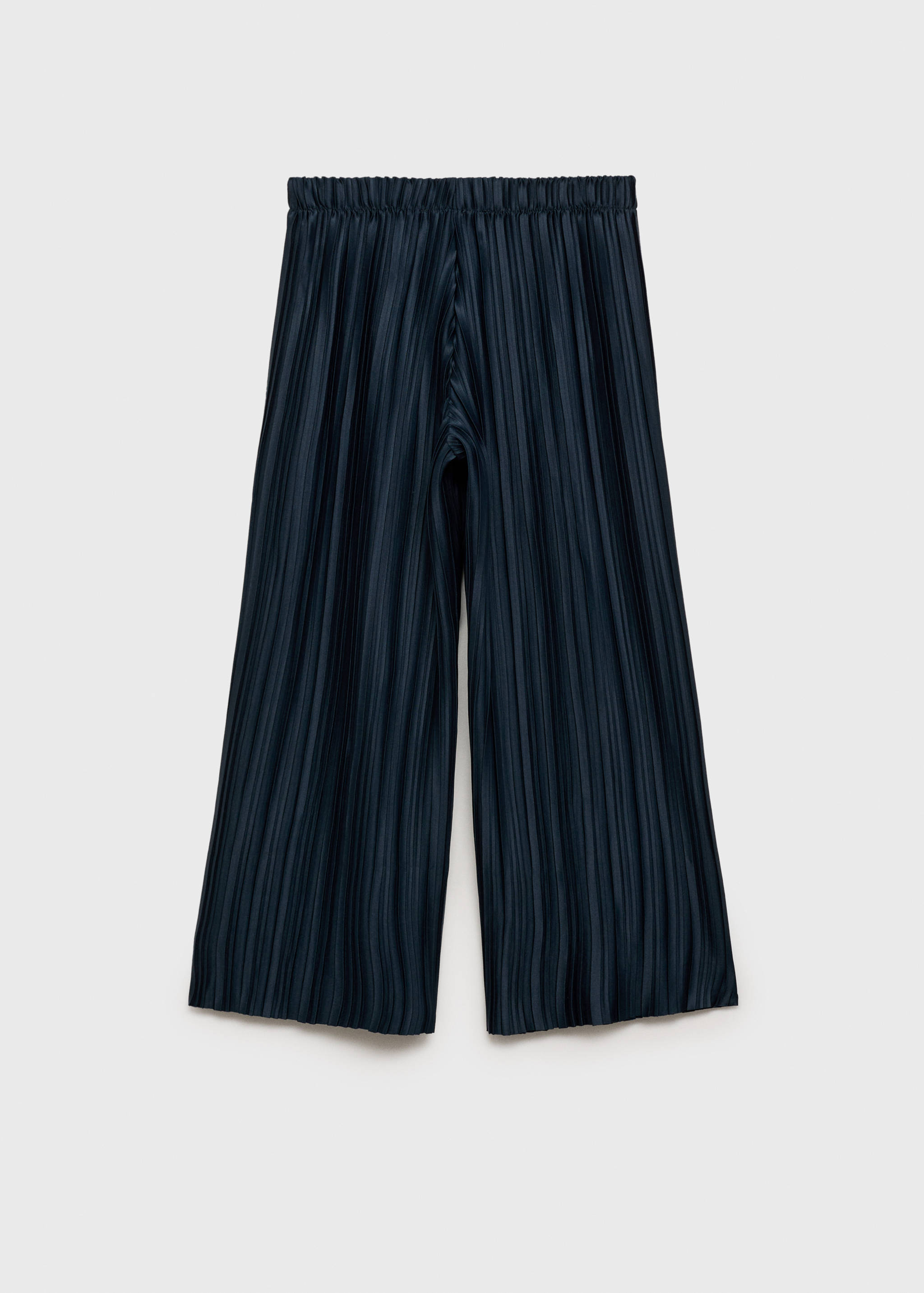 Ribbed culottes pants - Reverse of the article