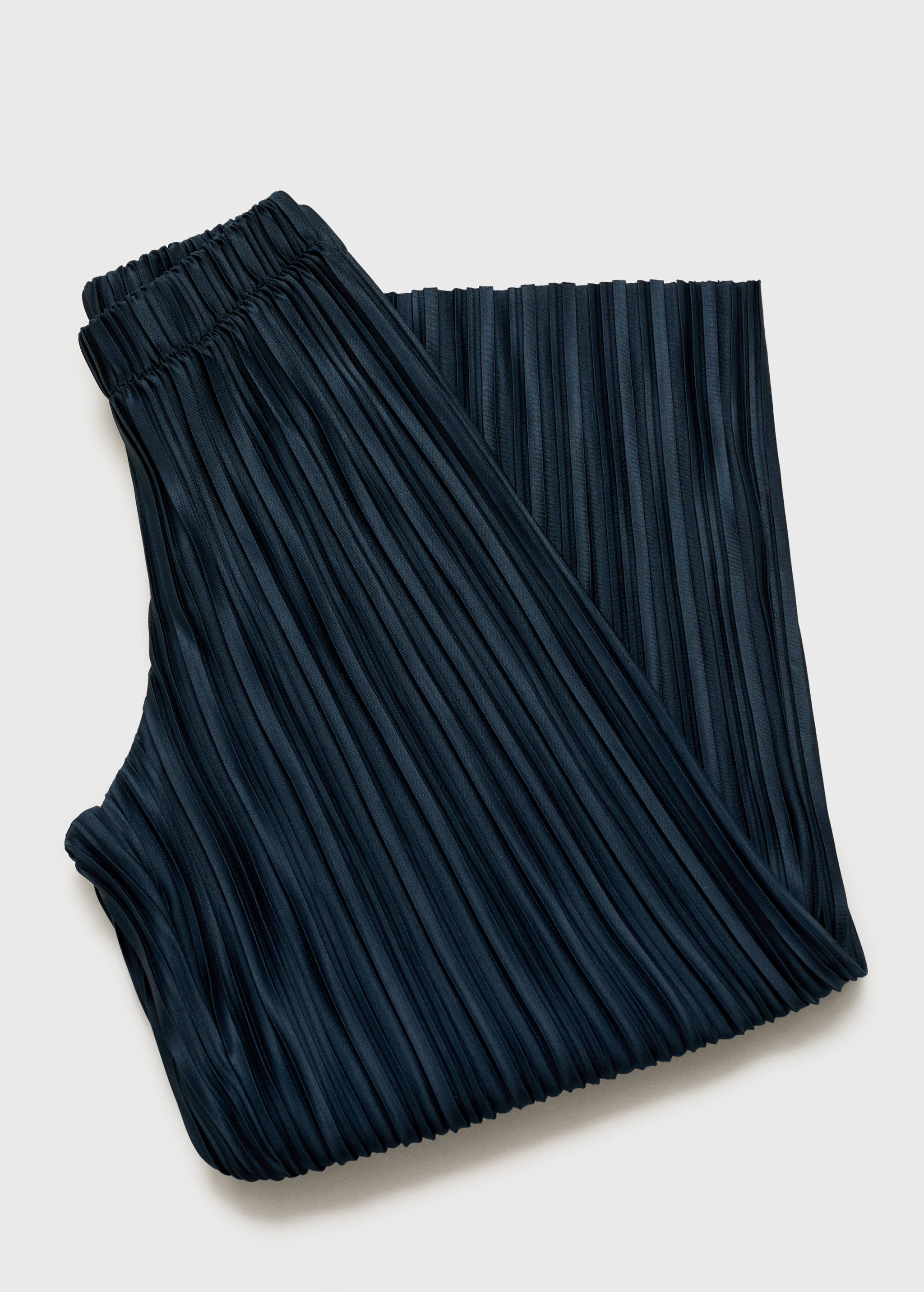 Ribbed culottes pants - Details of the article 0