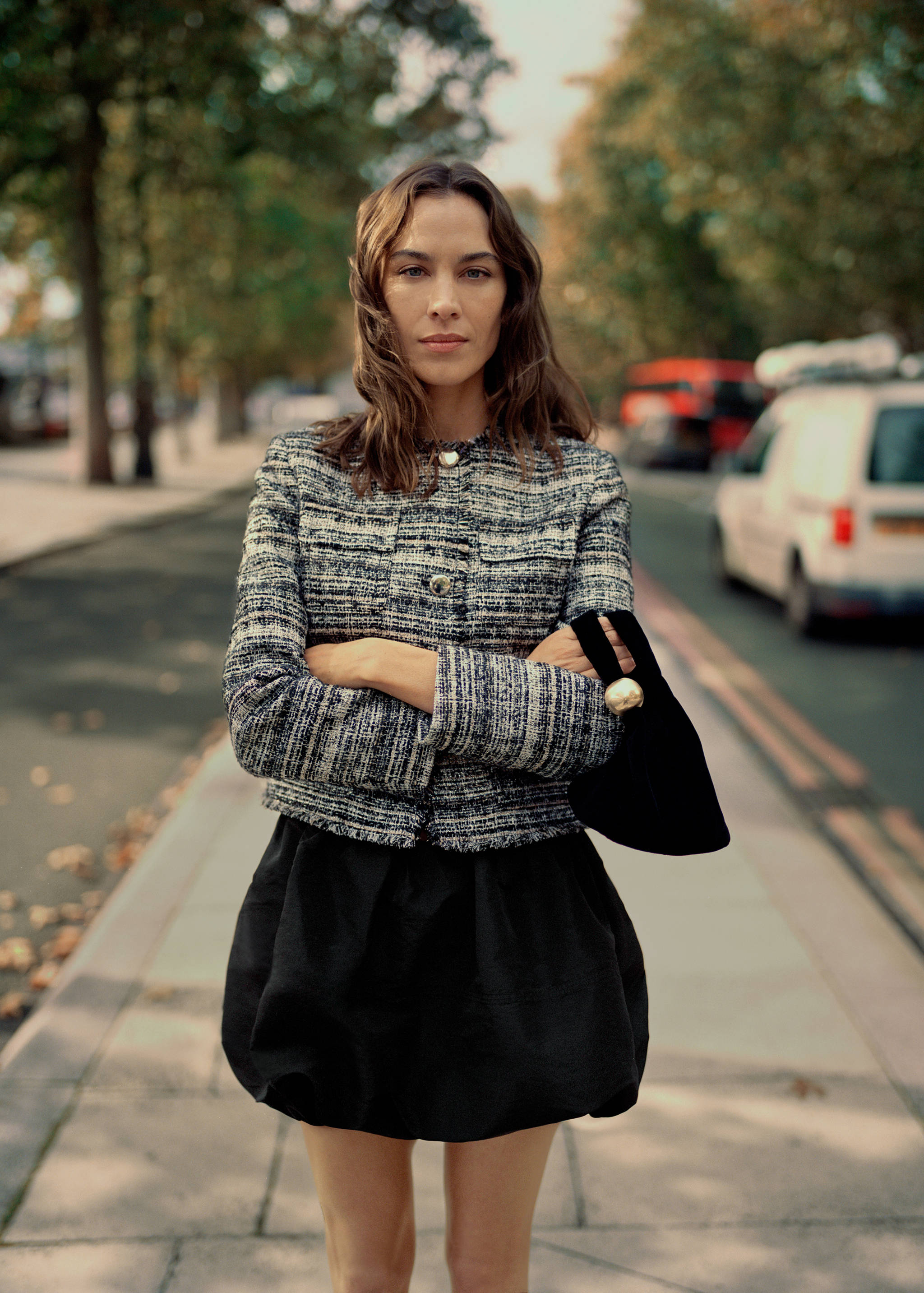 Veste tweed boutons métalliques - Détail de l'article 9