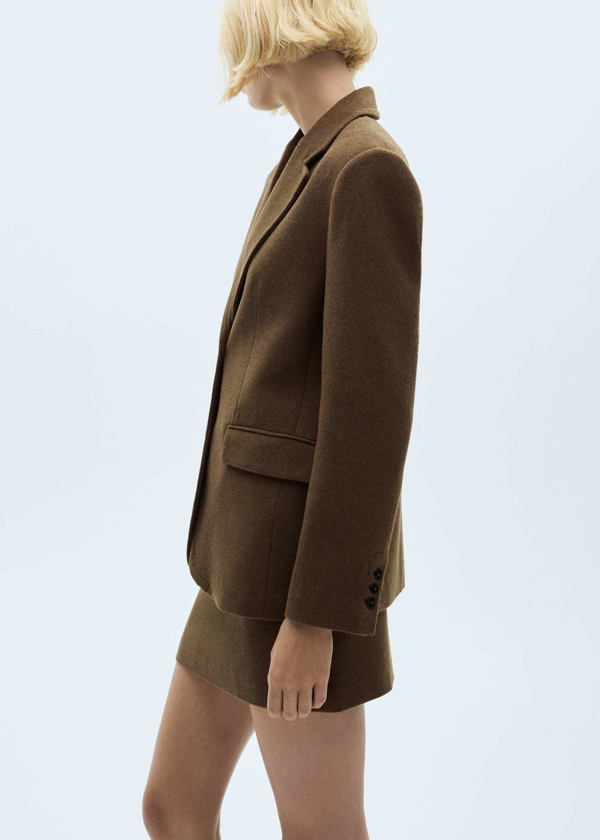 Blazer lana bolsillos - Detalle del artículo 6