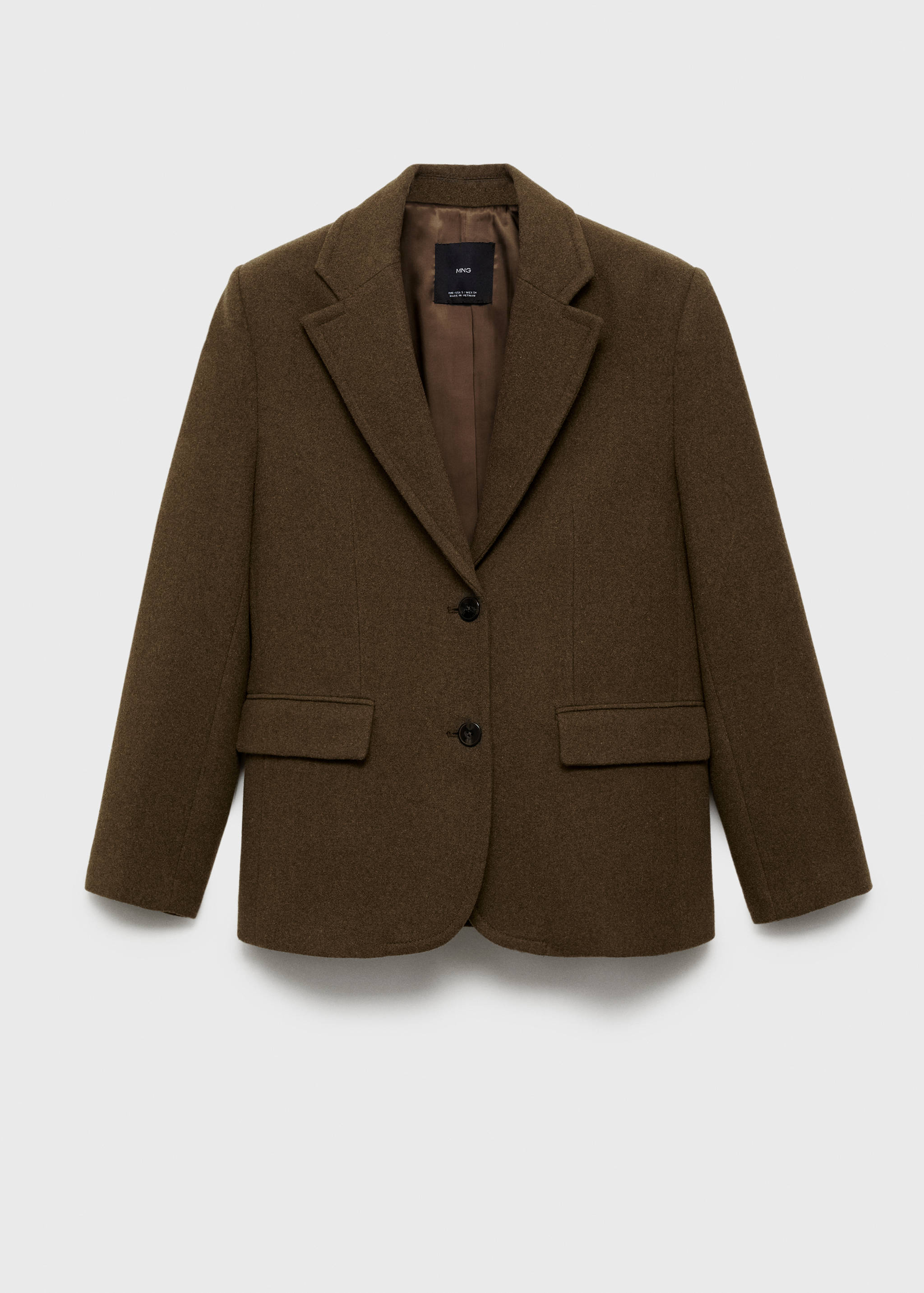 Blazer lana bolsillos - Artículo sin modelo