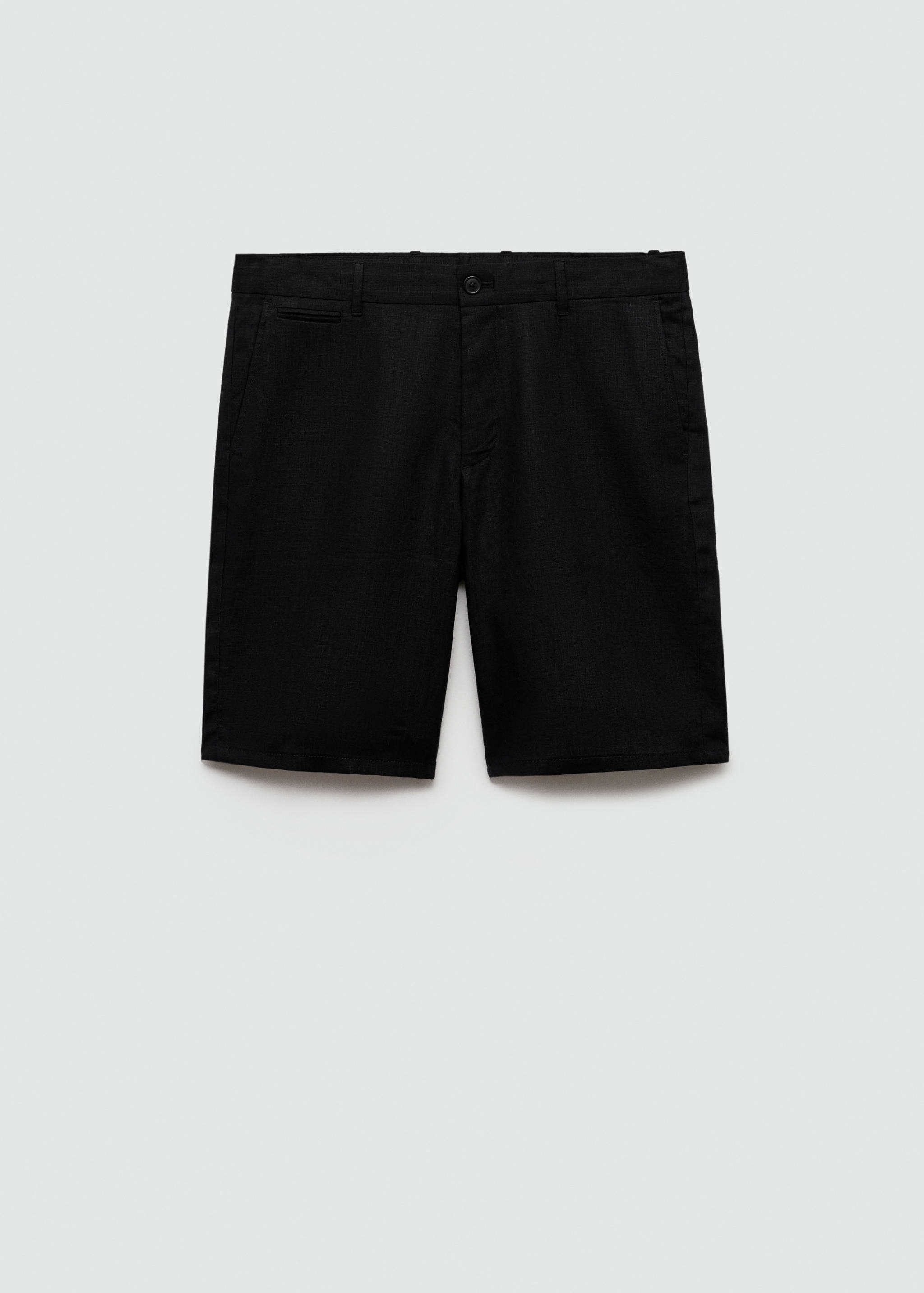 Bermudas slim fit 100% lino - Artículo sin modelo