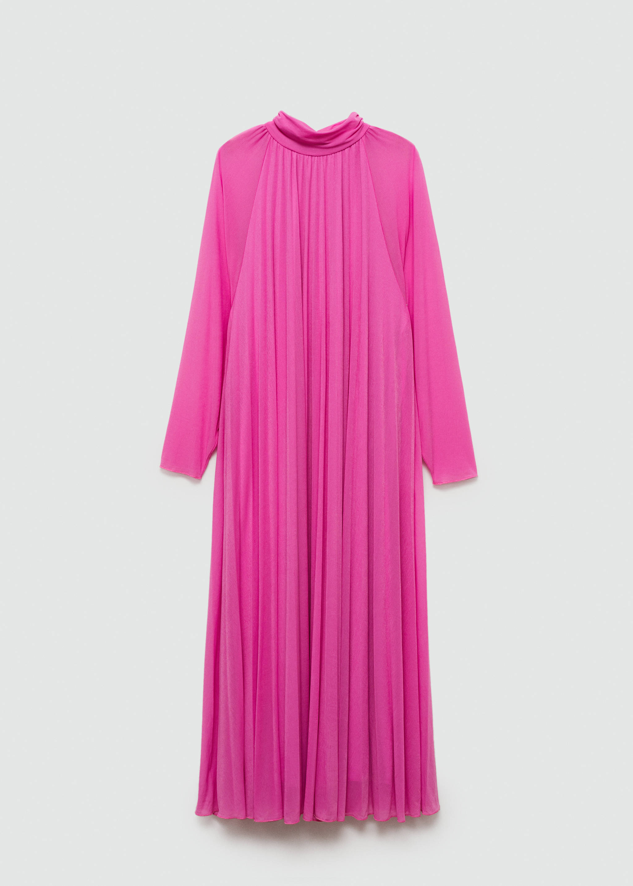 Vestito lungo plissettato - Articolo senza modello