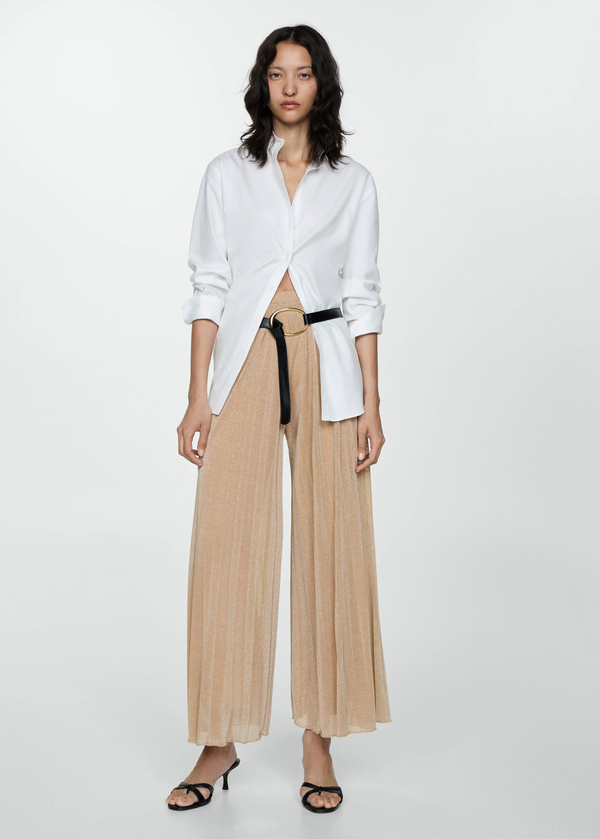 Palazzobyxor i lurex - Allmän bild