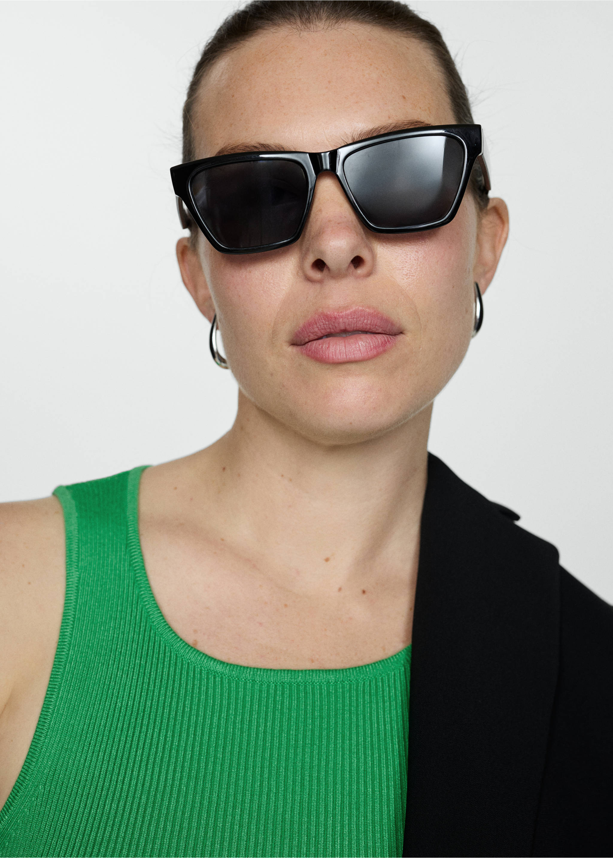 Top punto canalé - Detalle del artículo 4, Verde. Ref: 77090334-00.