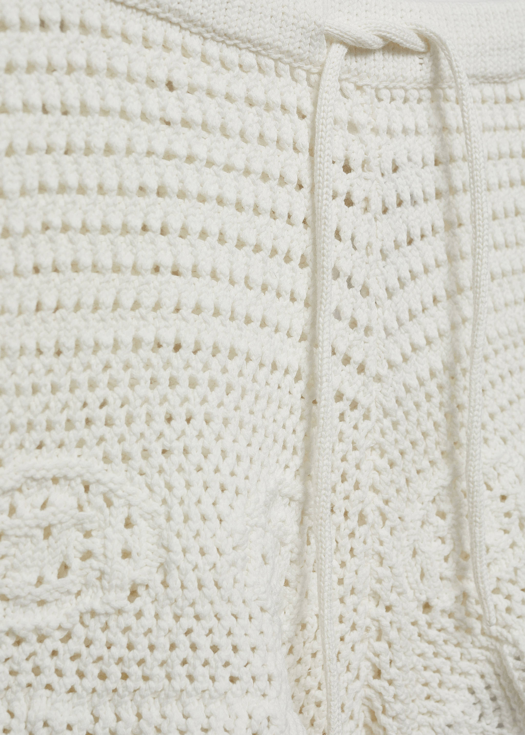 Crochet knitted shorts - Details of the article 8